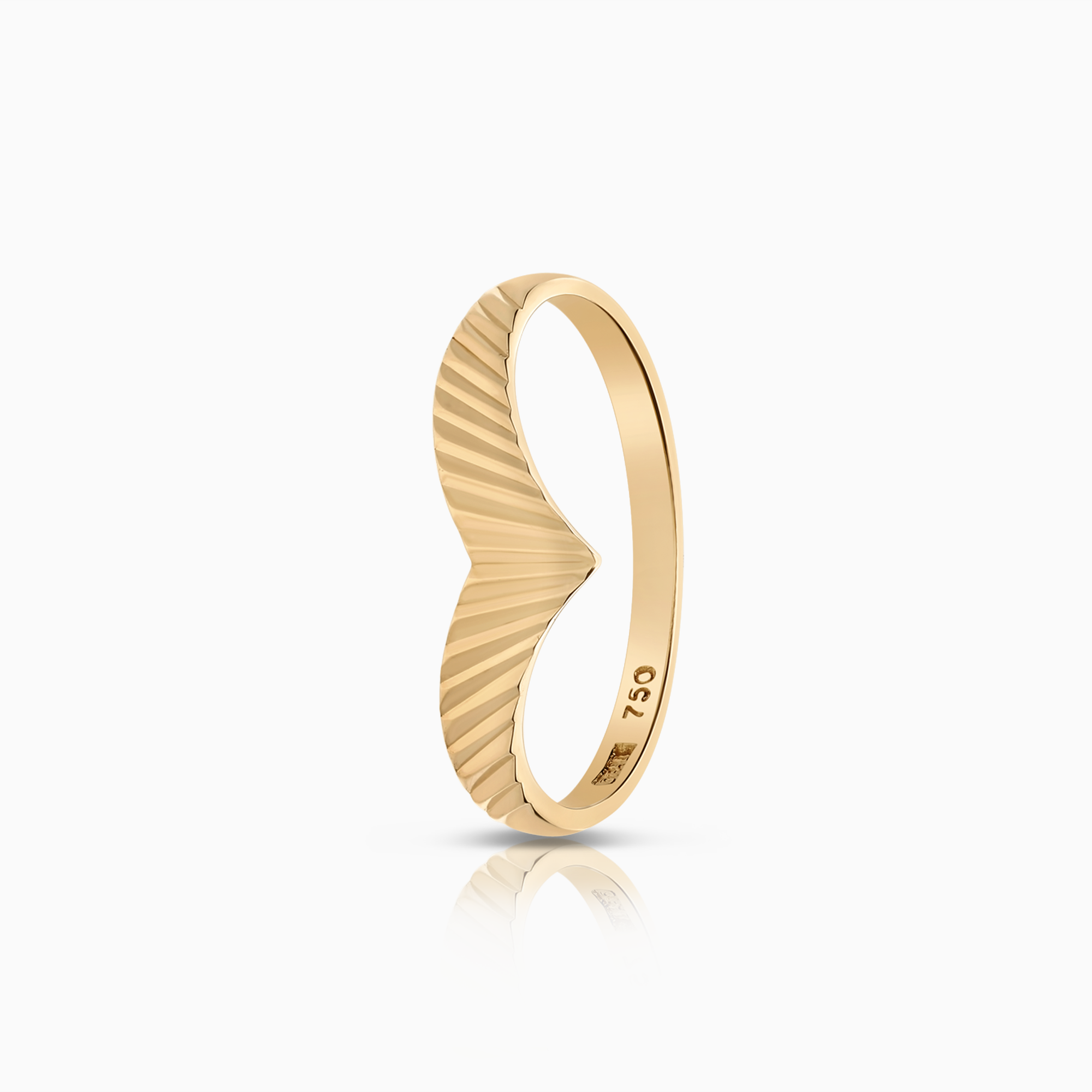 Guldring 1,30g 18K guld