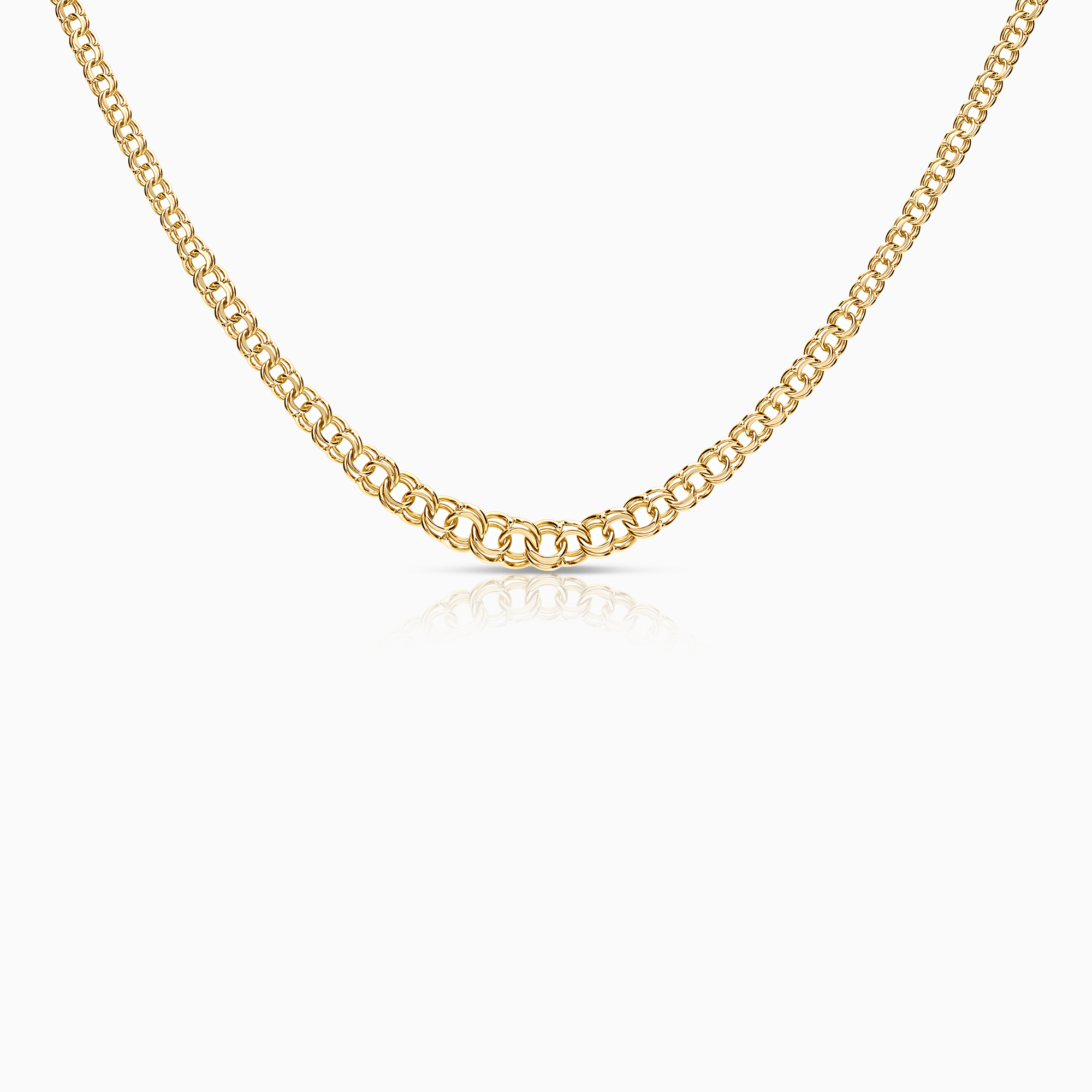Bismarck necklace 9.15g 18K gold