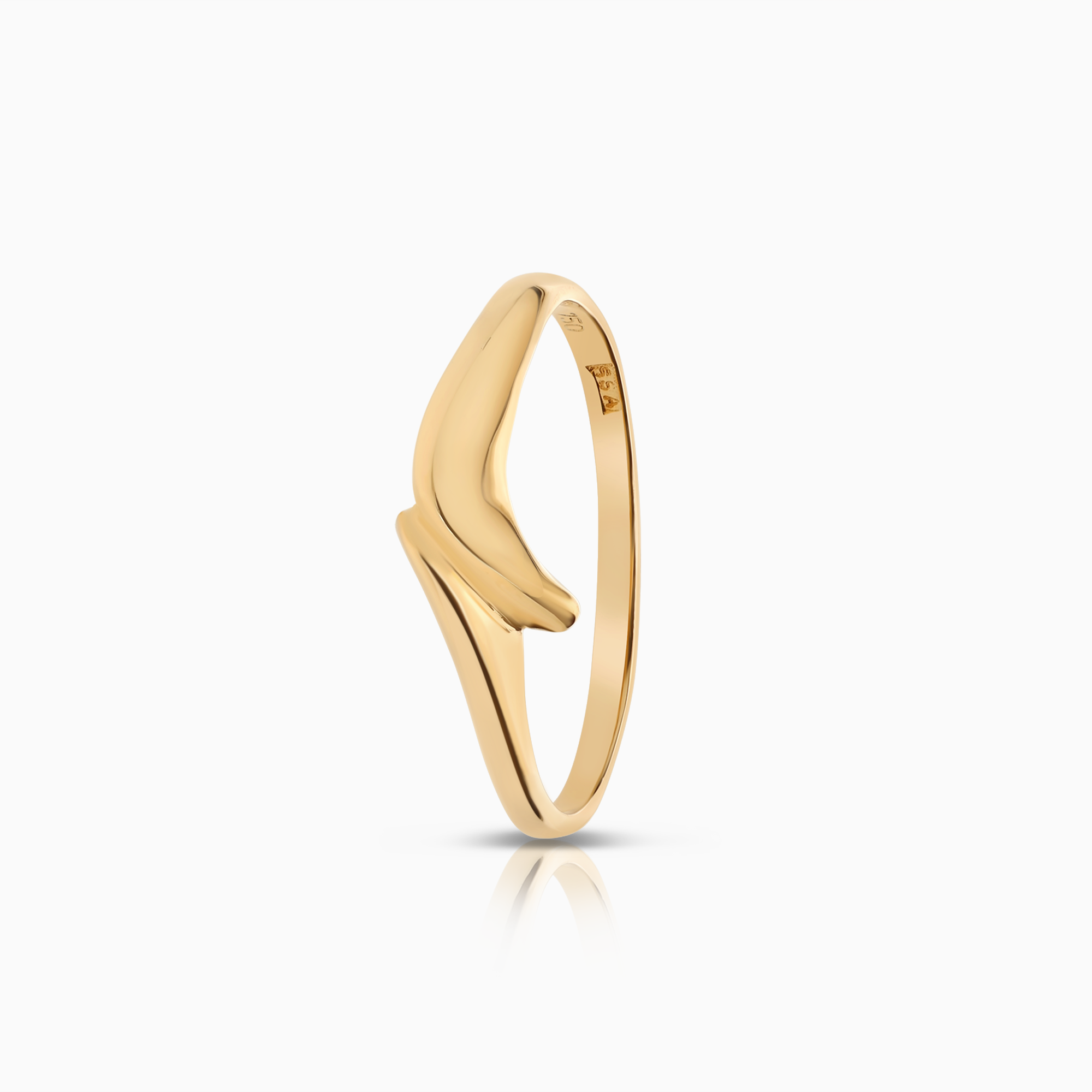 Guldring 1,53g 18K guld