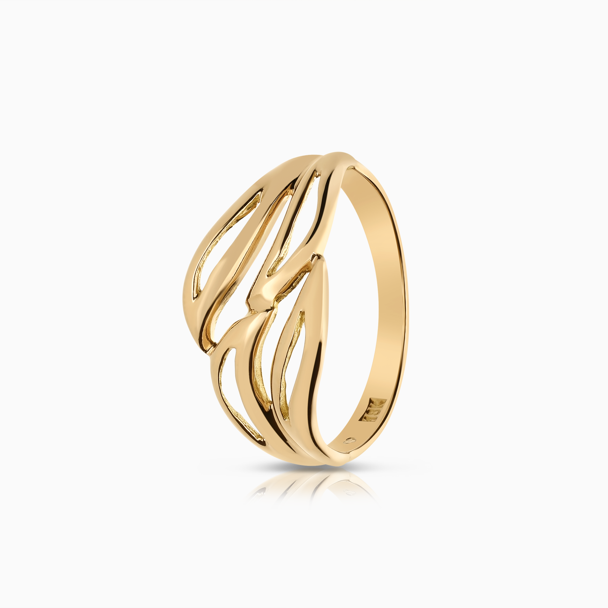 Guldring 2,56g 18K guld