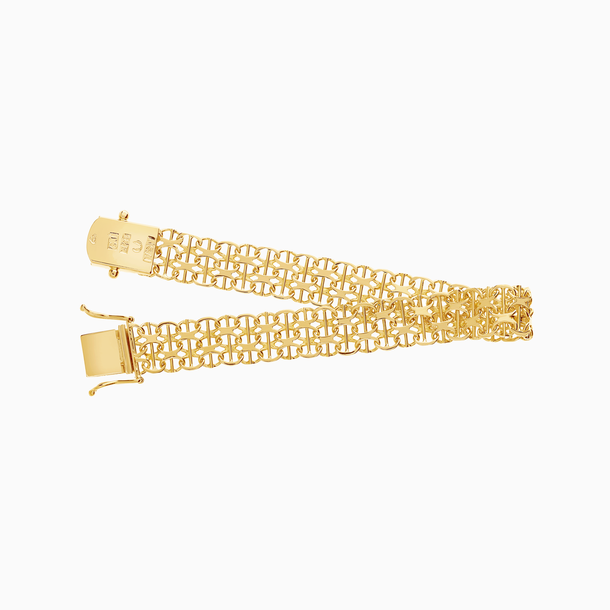 X-link bracelet 12.26g 18K gold