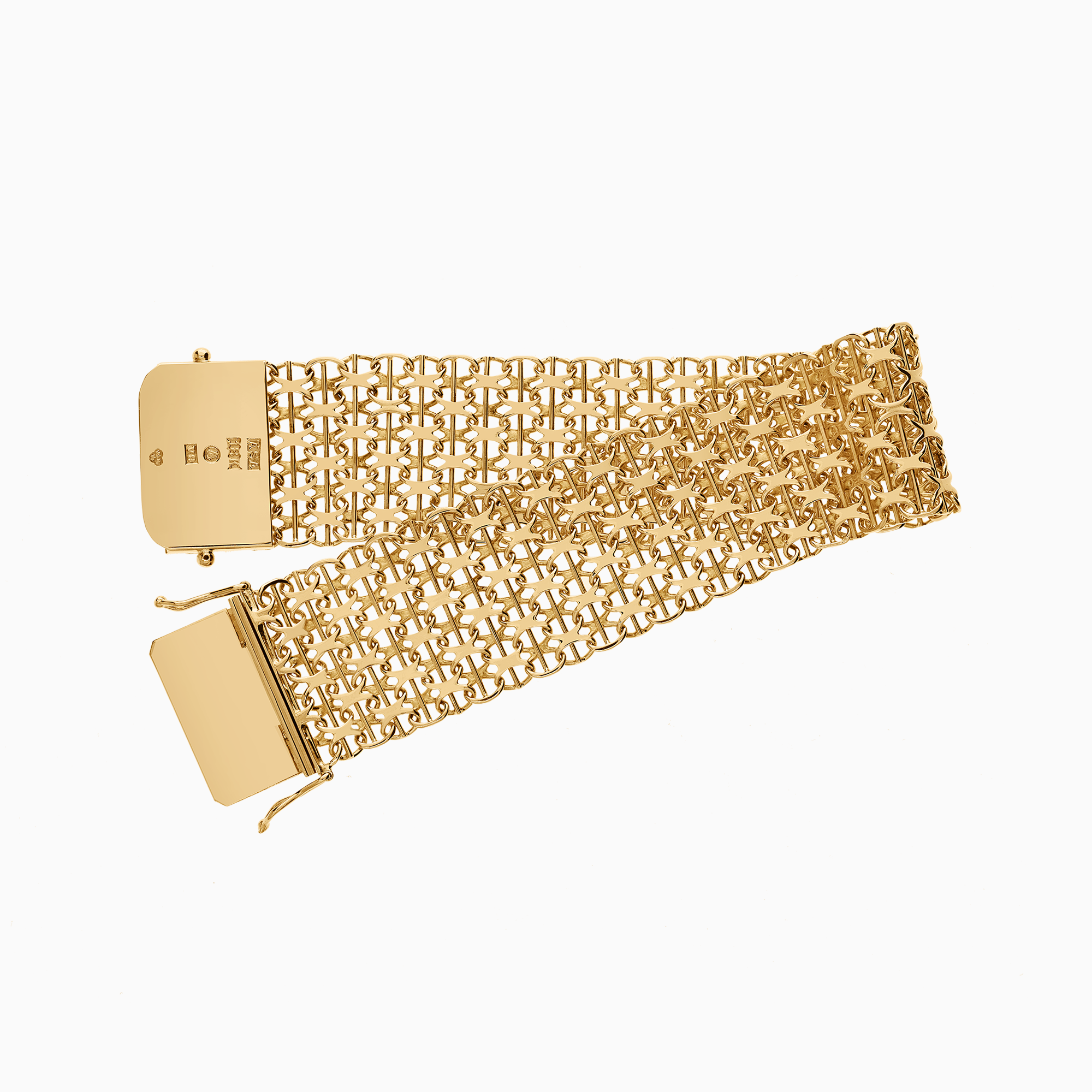 X-link bracelet 32.22g 18K gold
