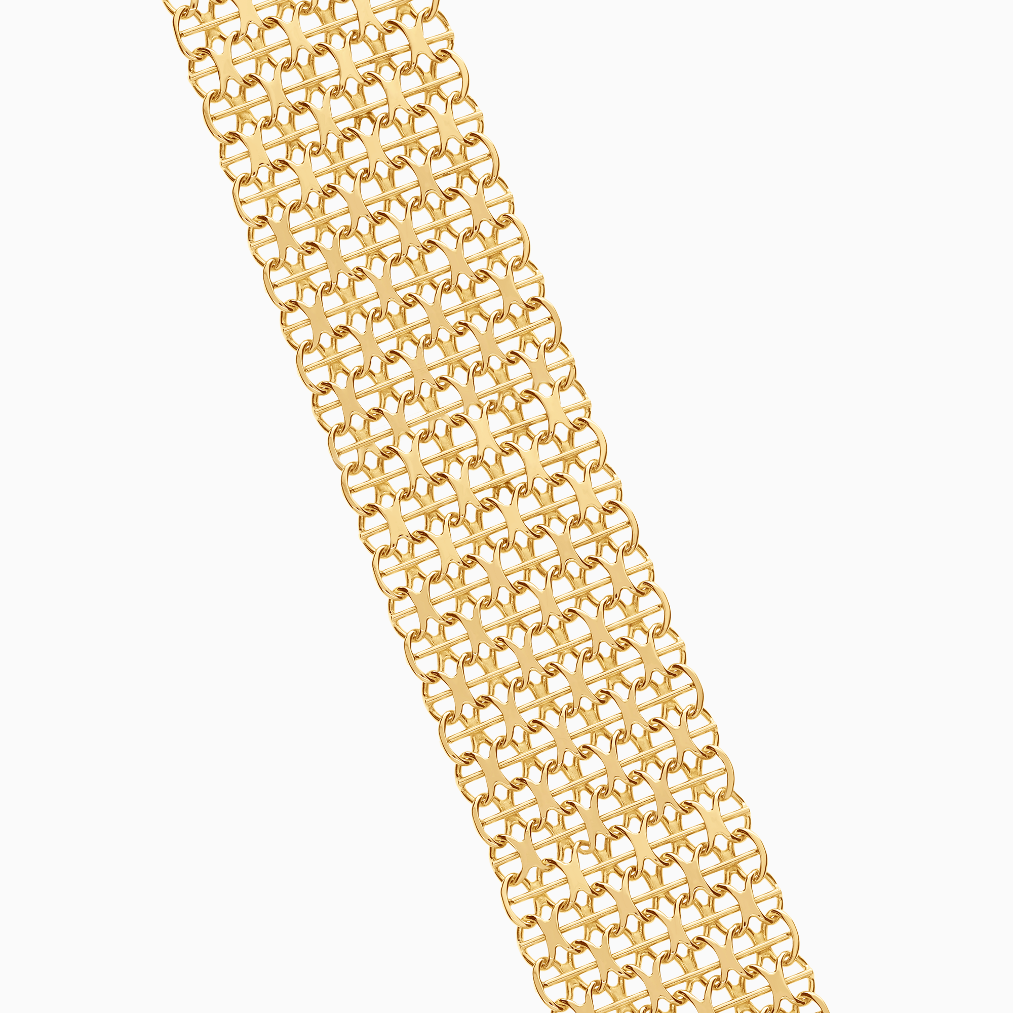 X-link bracelet 32.22g 18K gold