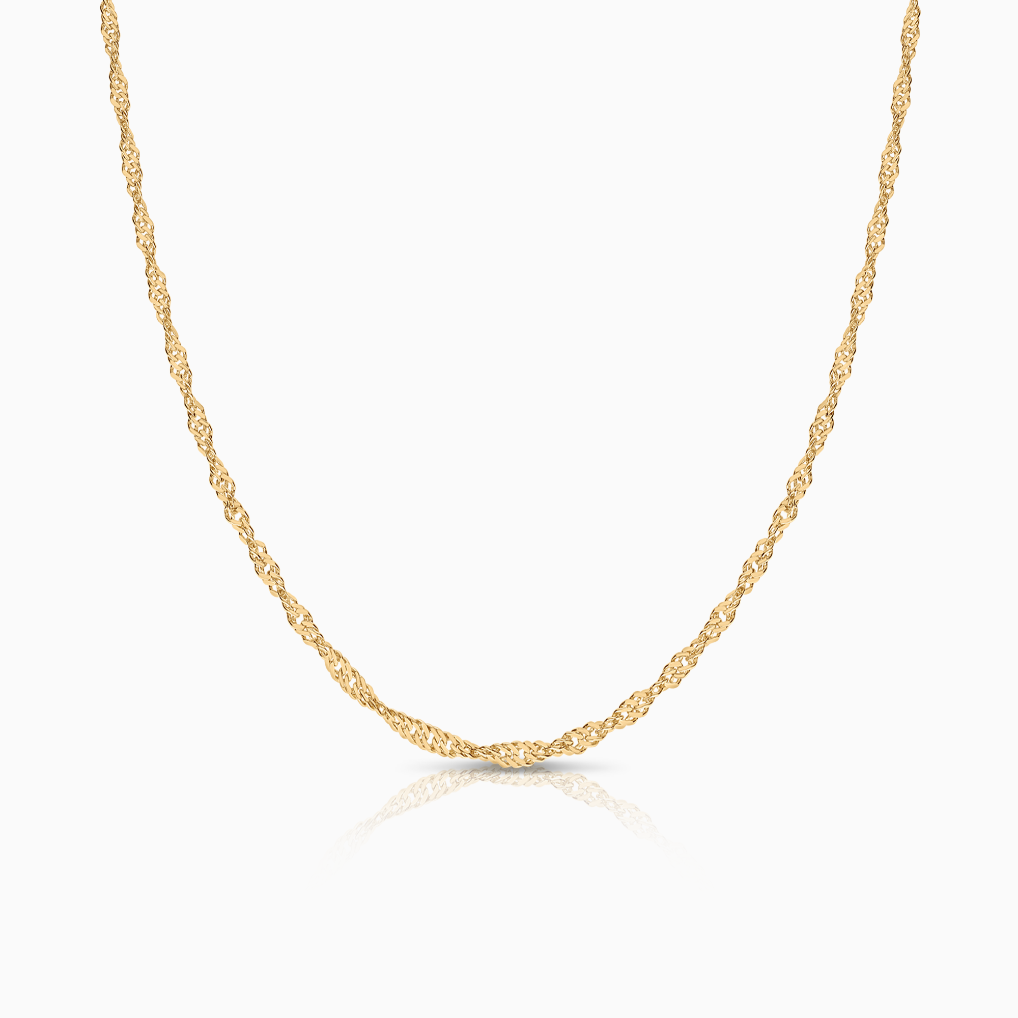 Singaporelänk 6,61g 18K guld