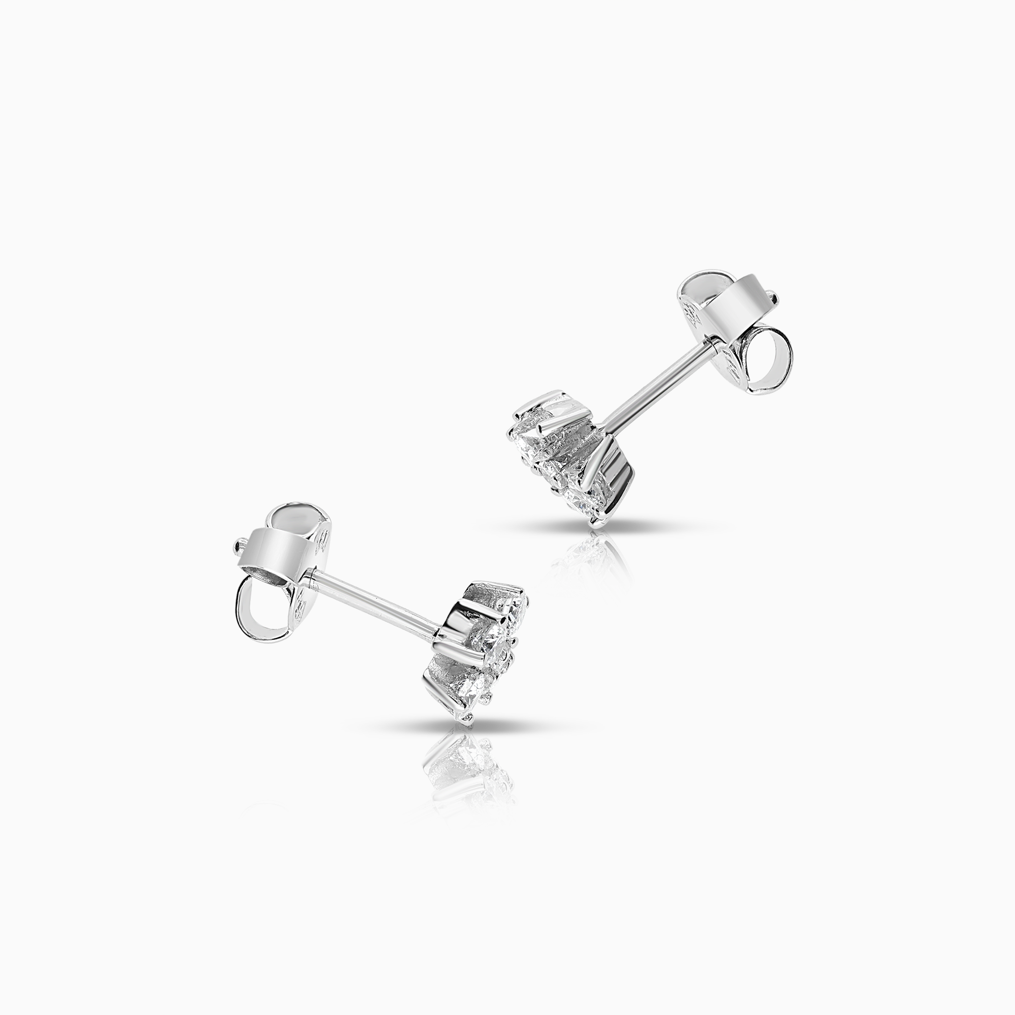 Diamantörhängen 0,39ct 18K vitguld