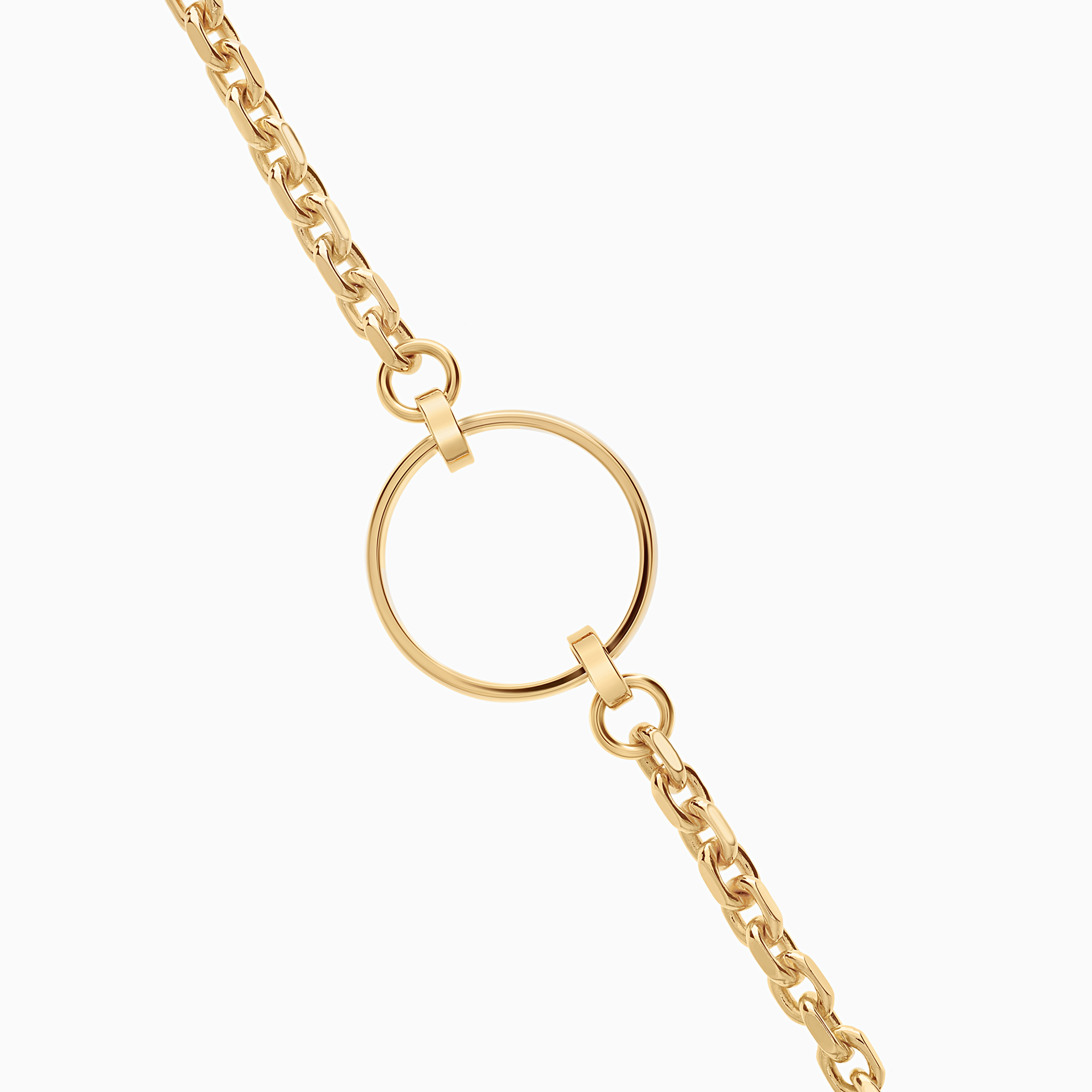 Ankerarmbånd med ring 19,78g 18K gull