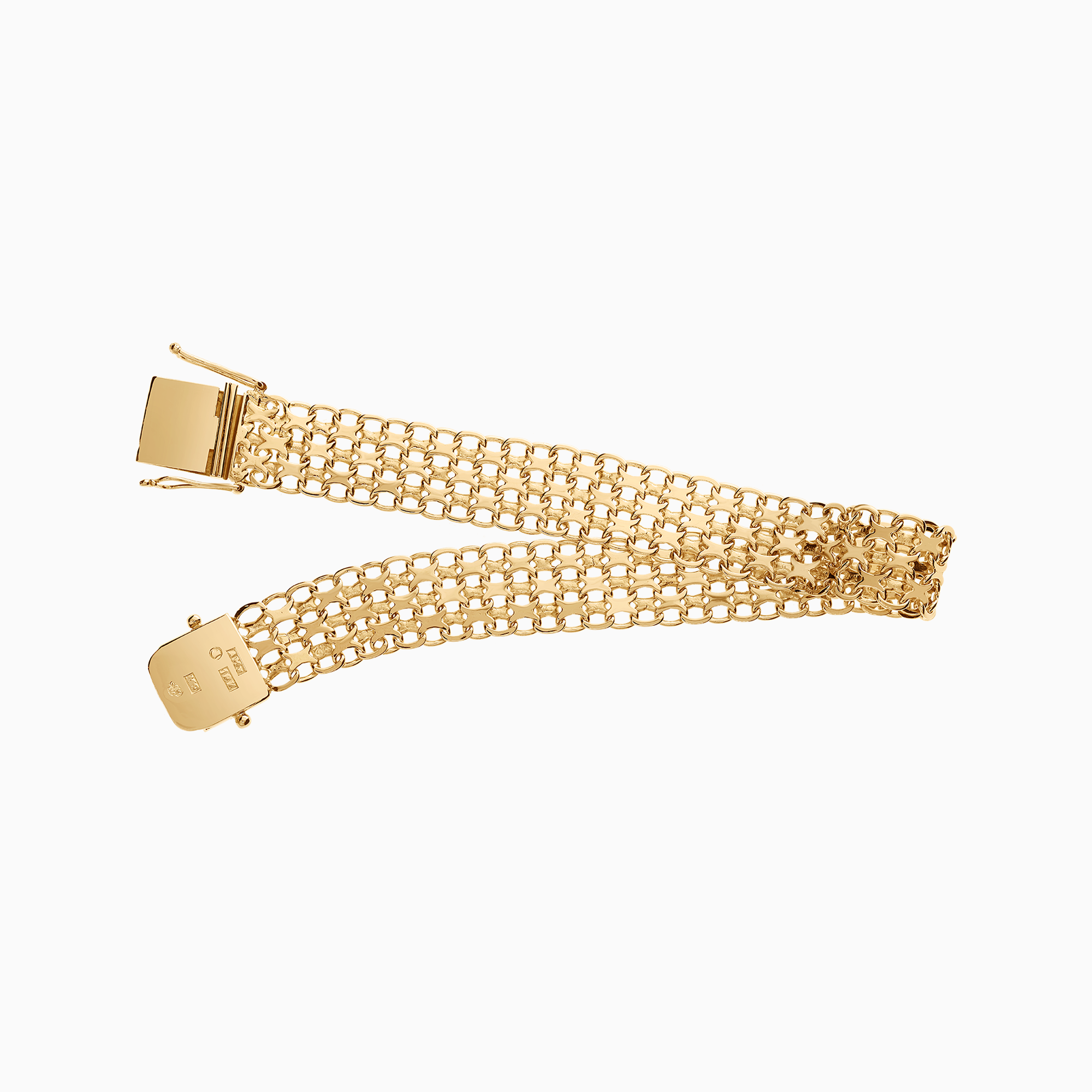 X-länk armband 18,85g 18K guld