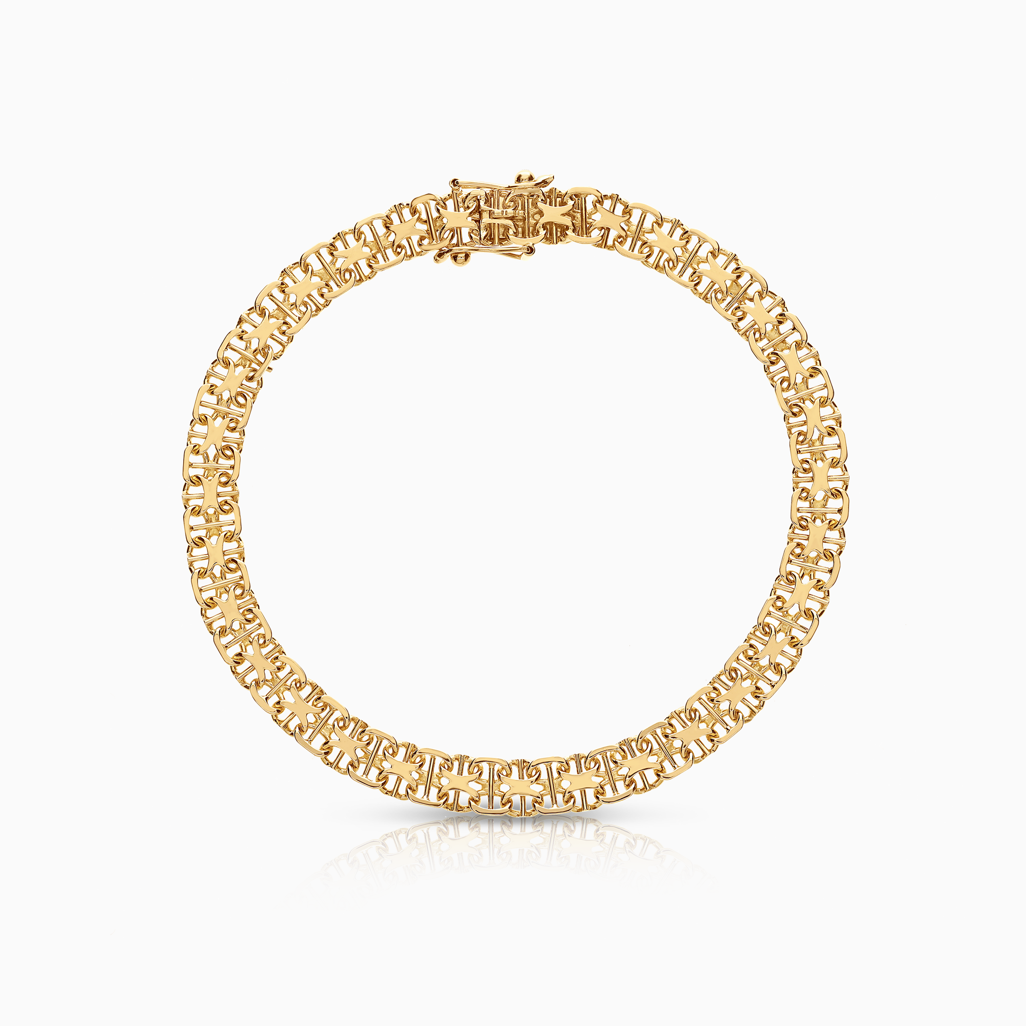 X-länk armband 9,86g 18K guld