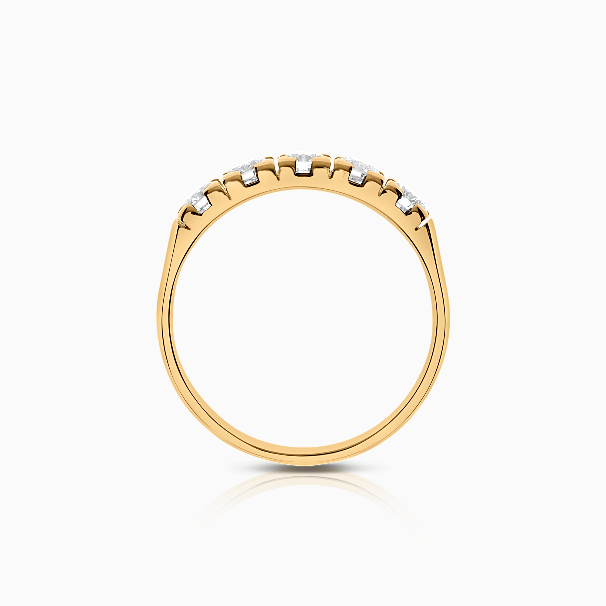 Alliansring 0,60ct 18K guld