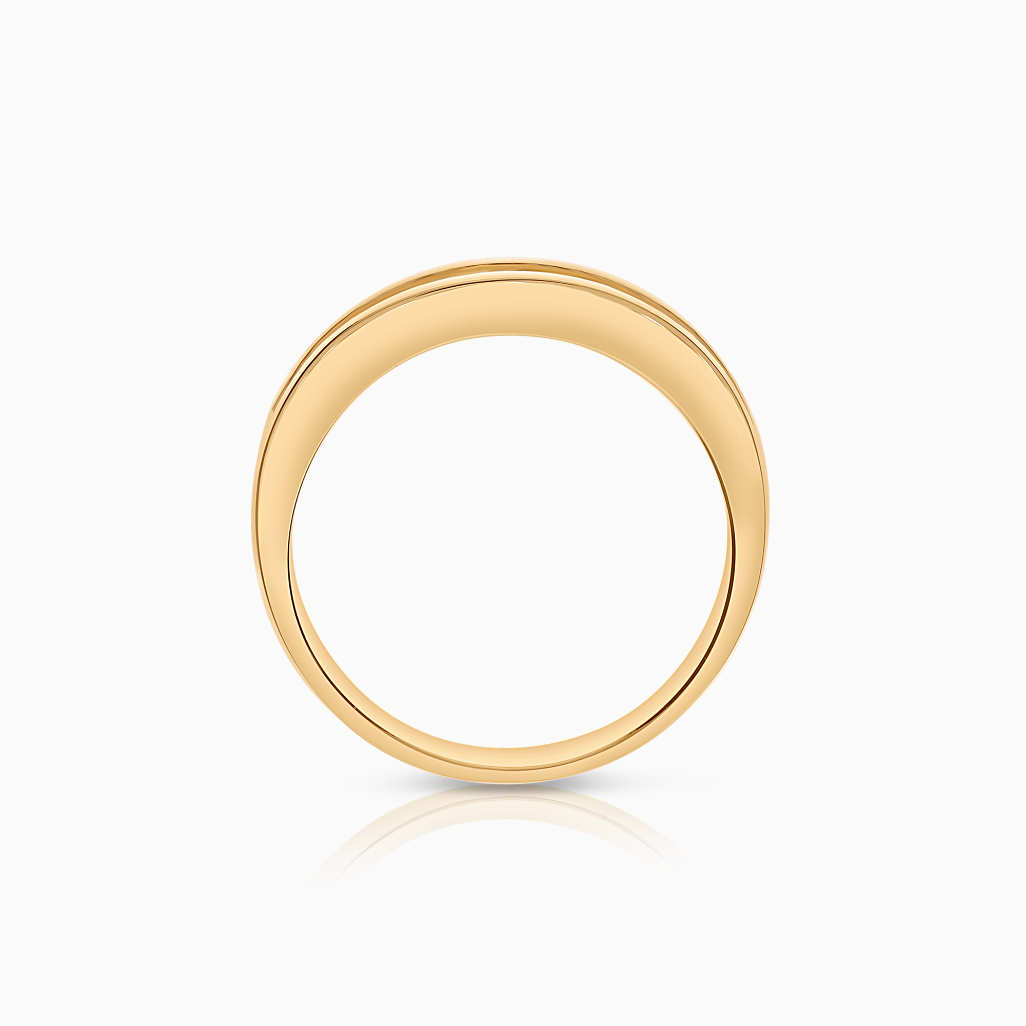 Alliansring 1,00ct 18K guld