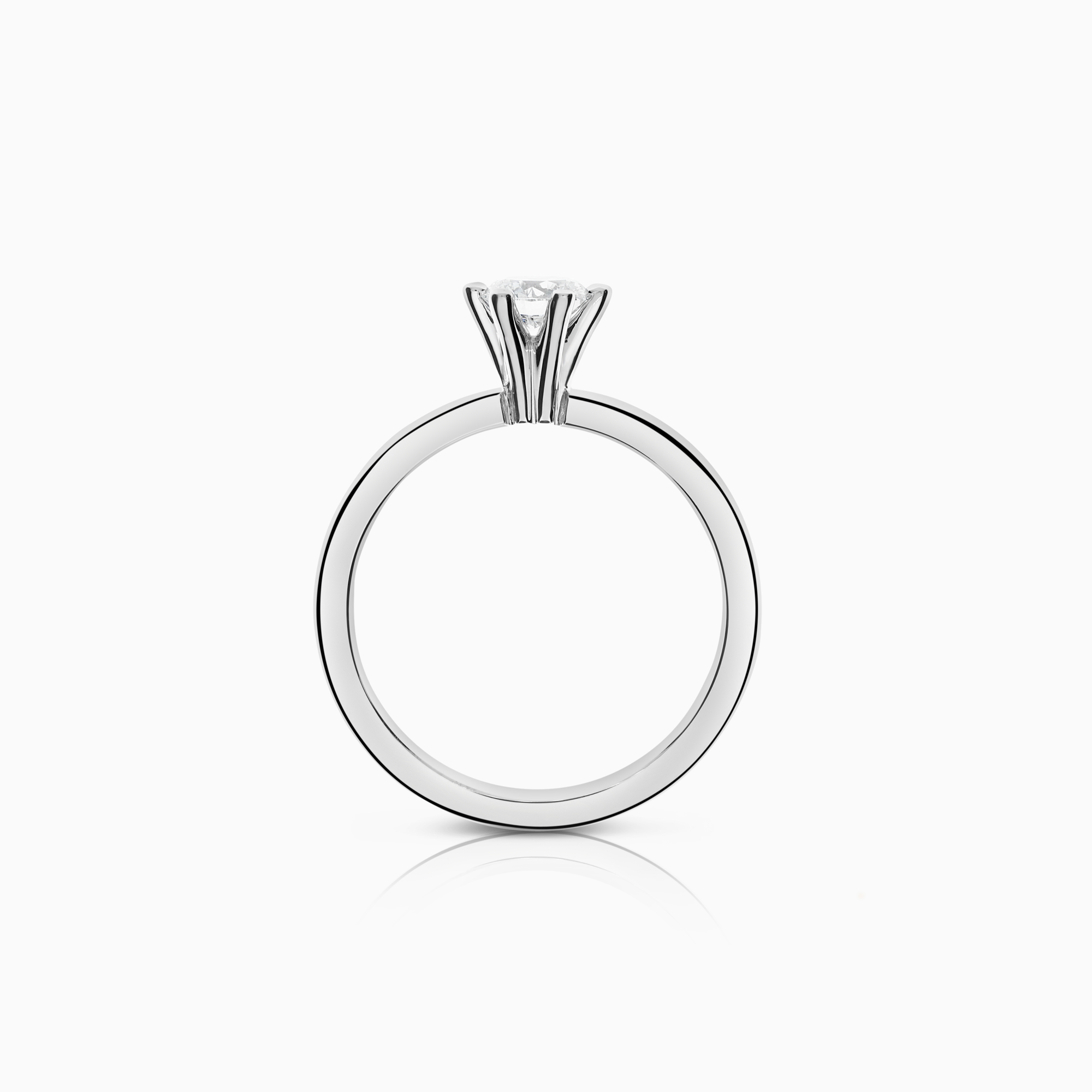Solitärring 0,50ct 18K vitguld