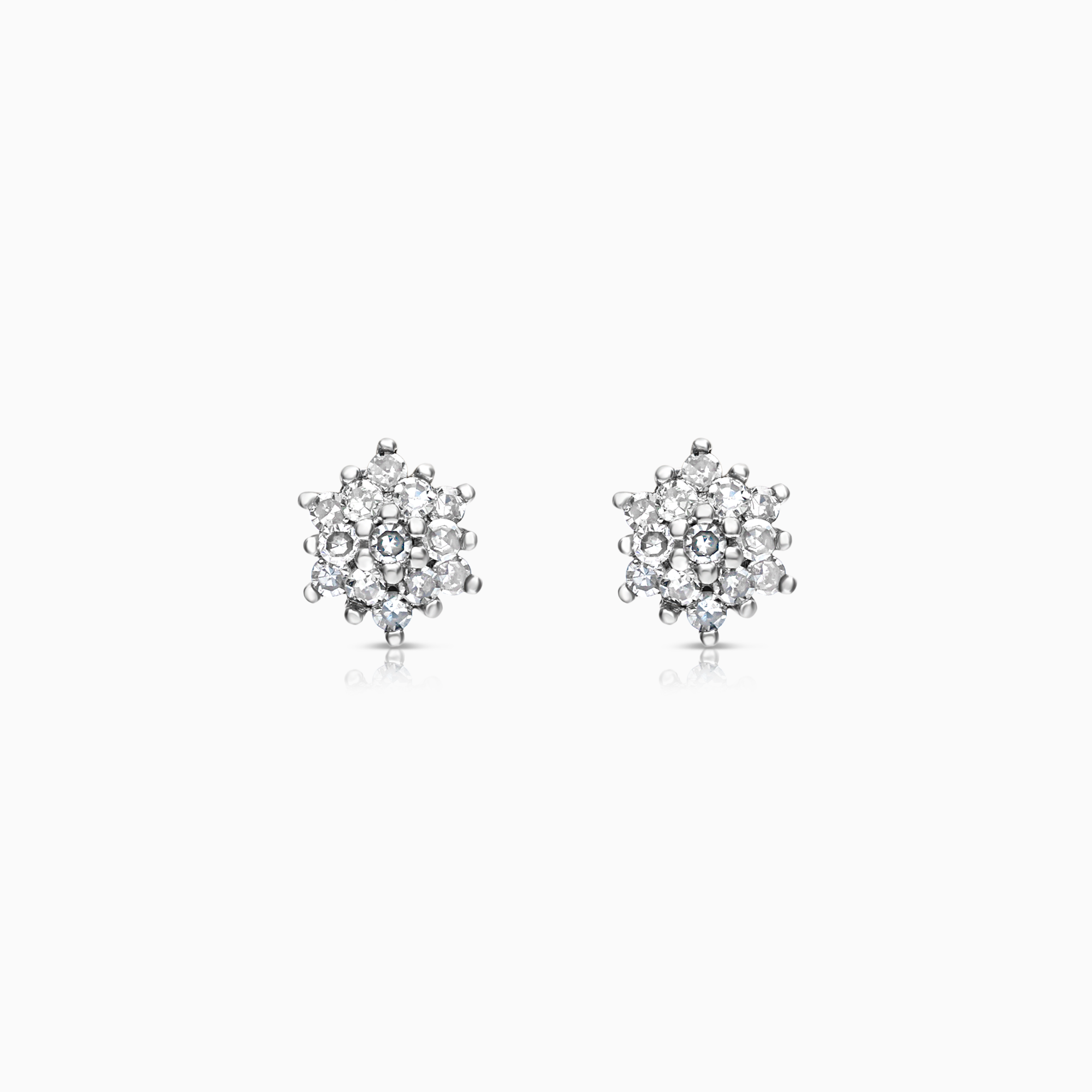 Diamantörhängen 0,13ct 10K guld