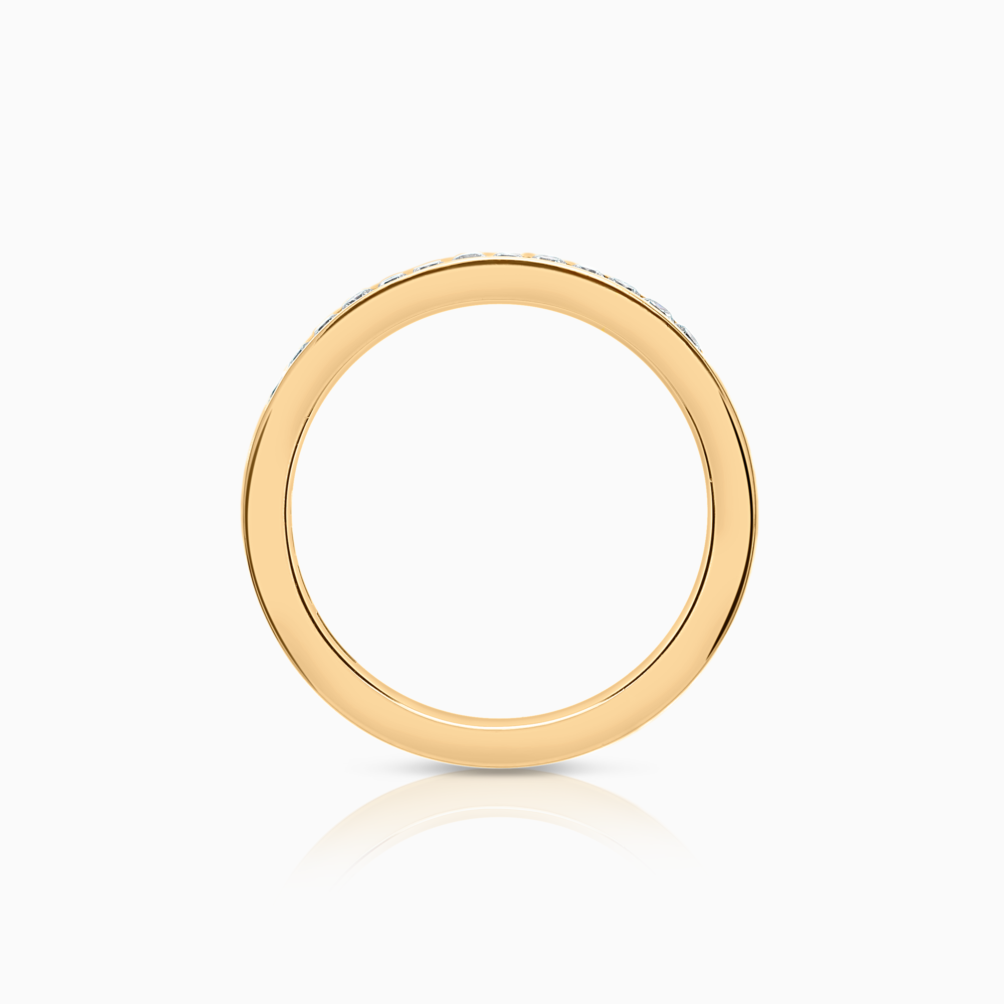 Alliansring 0,30ct 18K guld