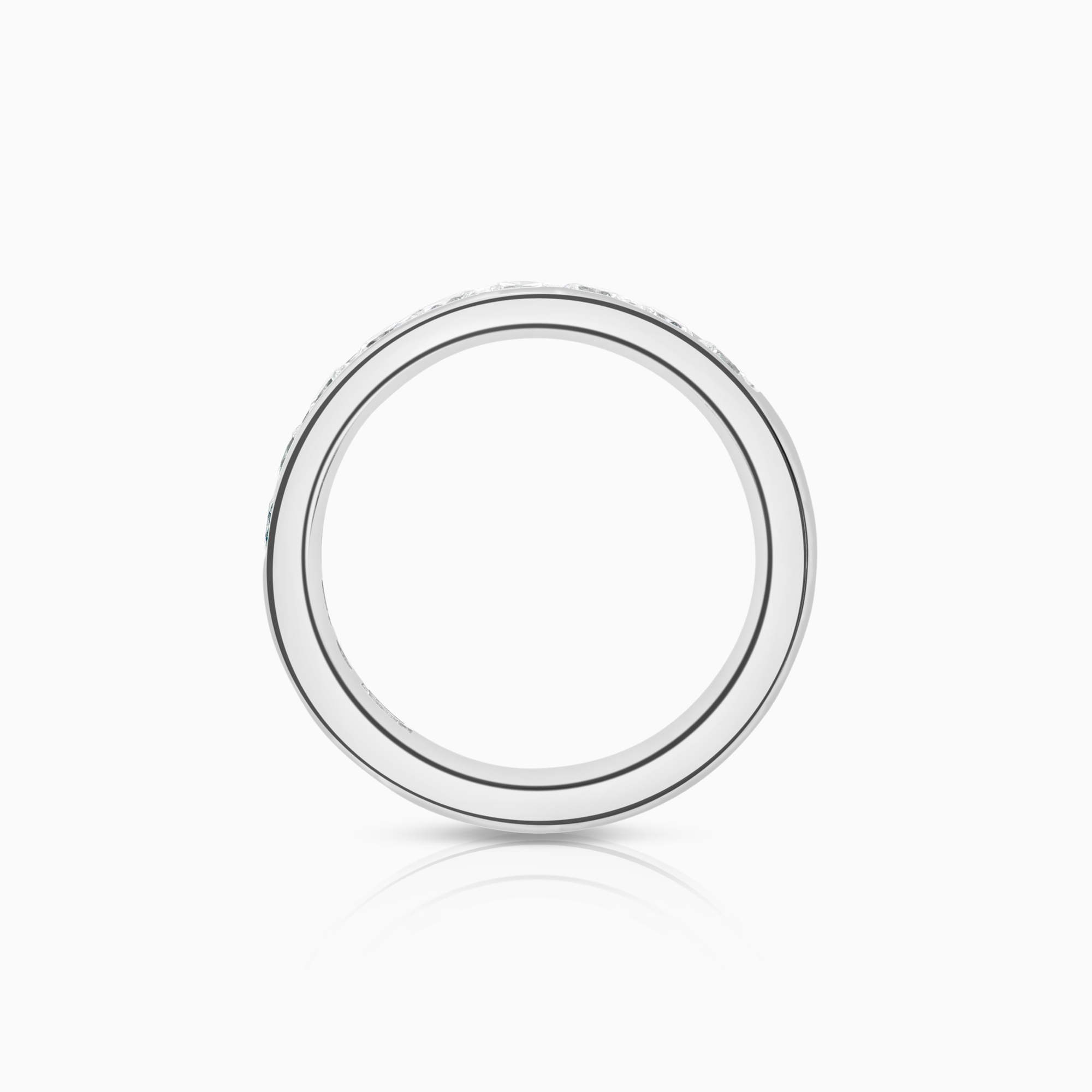 Alliansring 0,88ct 18K vitguld