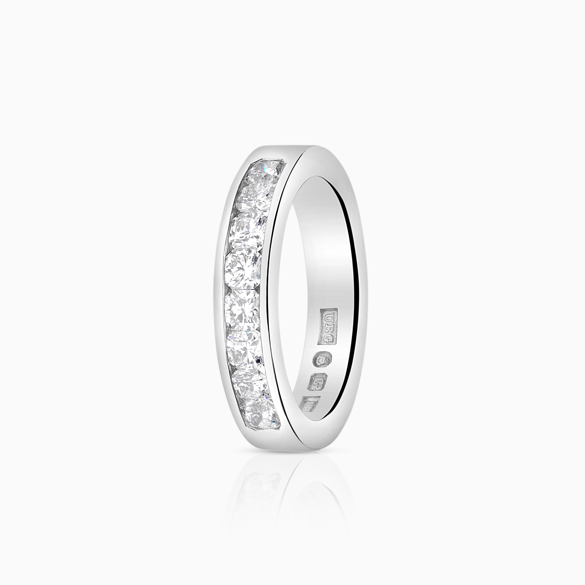 Alliansring 0,84ct 18K guld