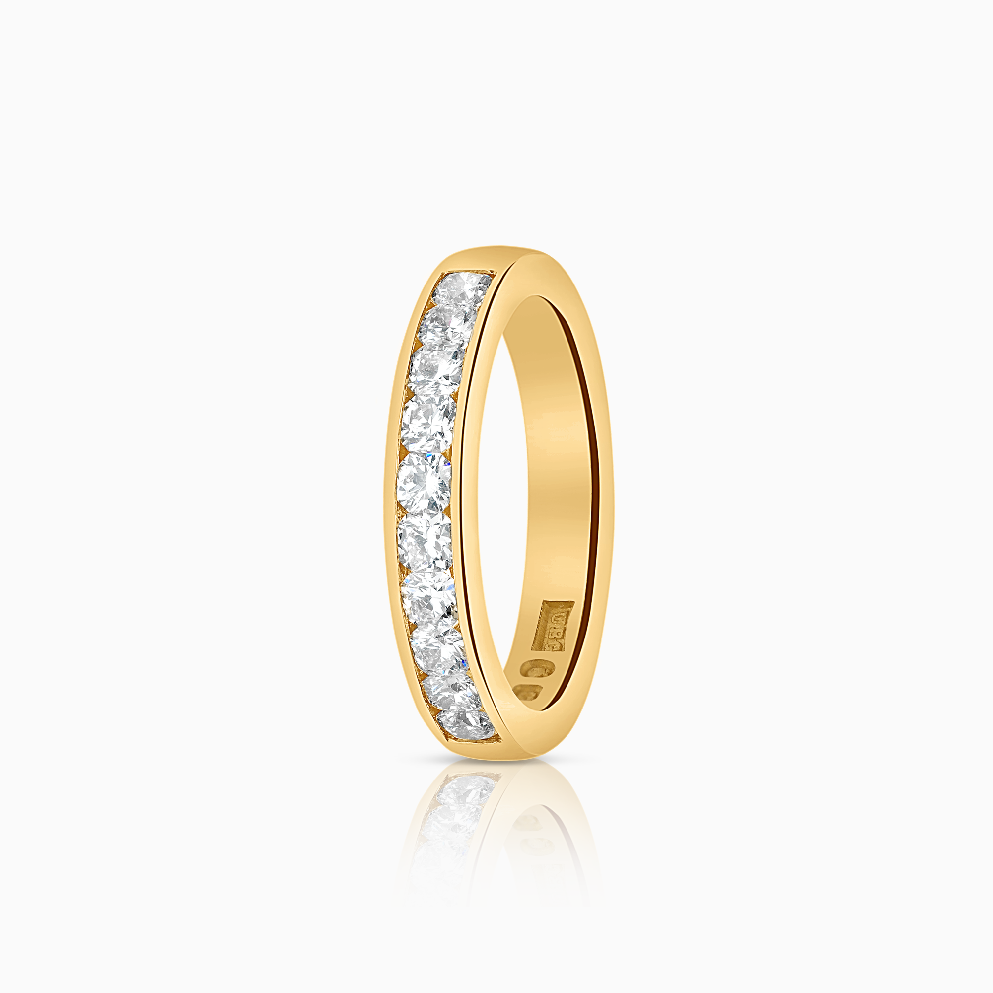 Alliansring 0,60ct 18K guld