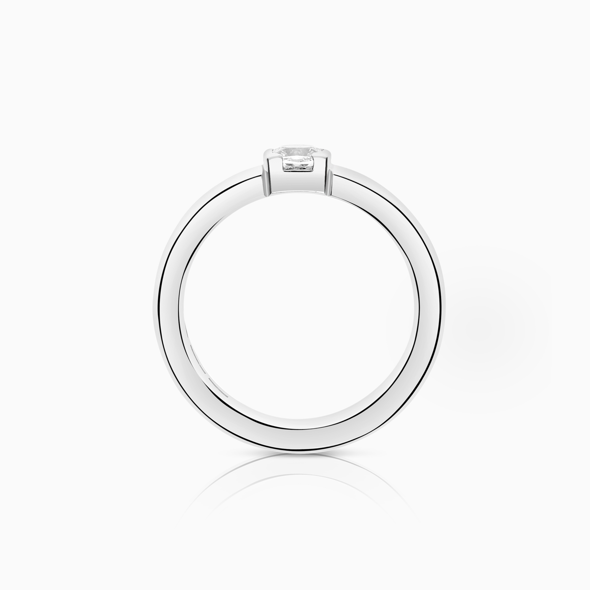 Solitärring 0,28ct 18K vitguld