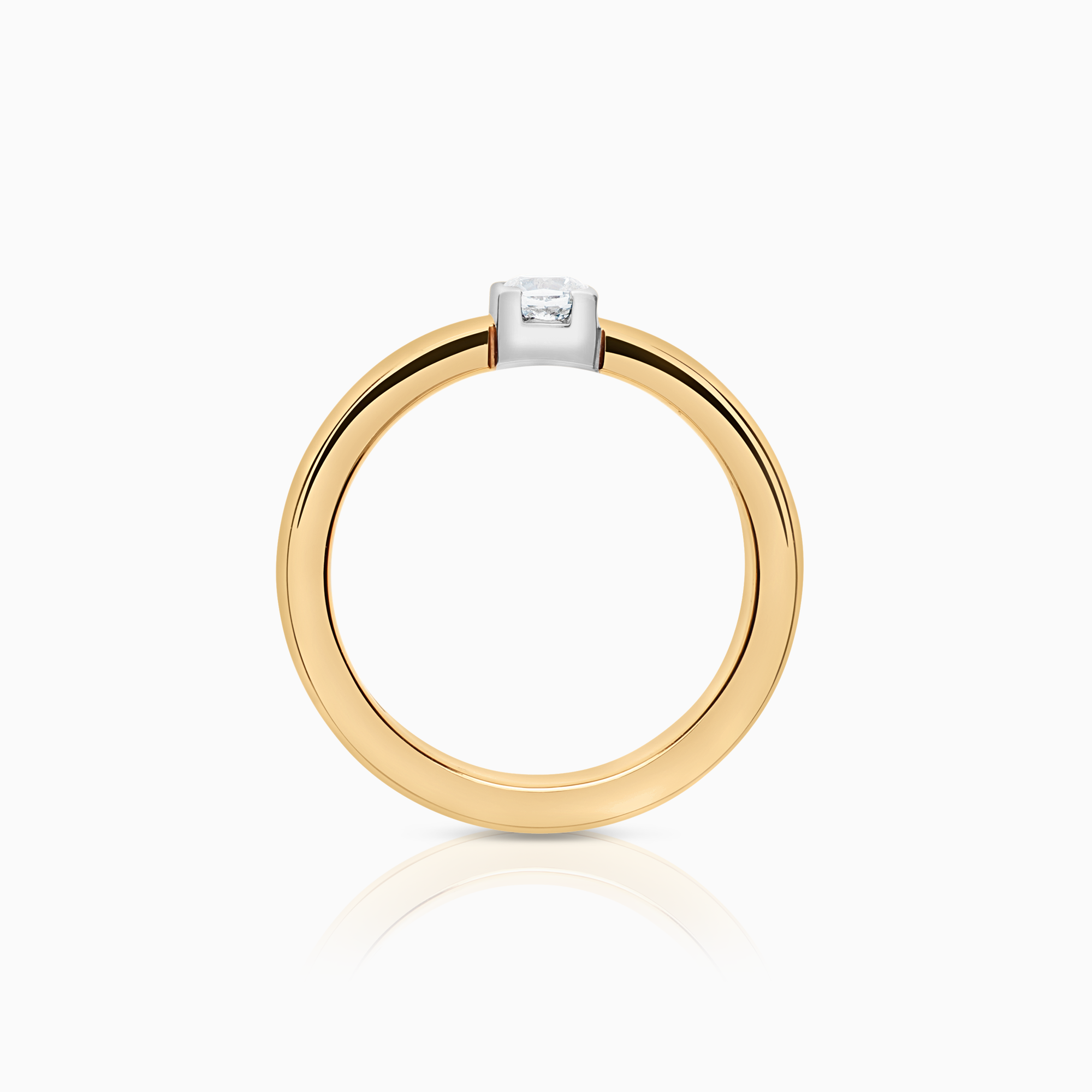 Solitärring 0,21ct 18K guld/vitguld