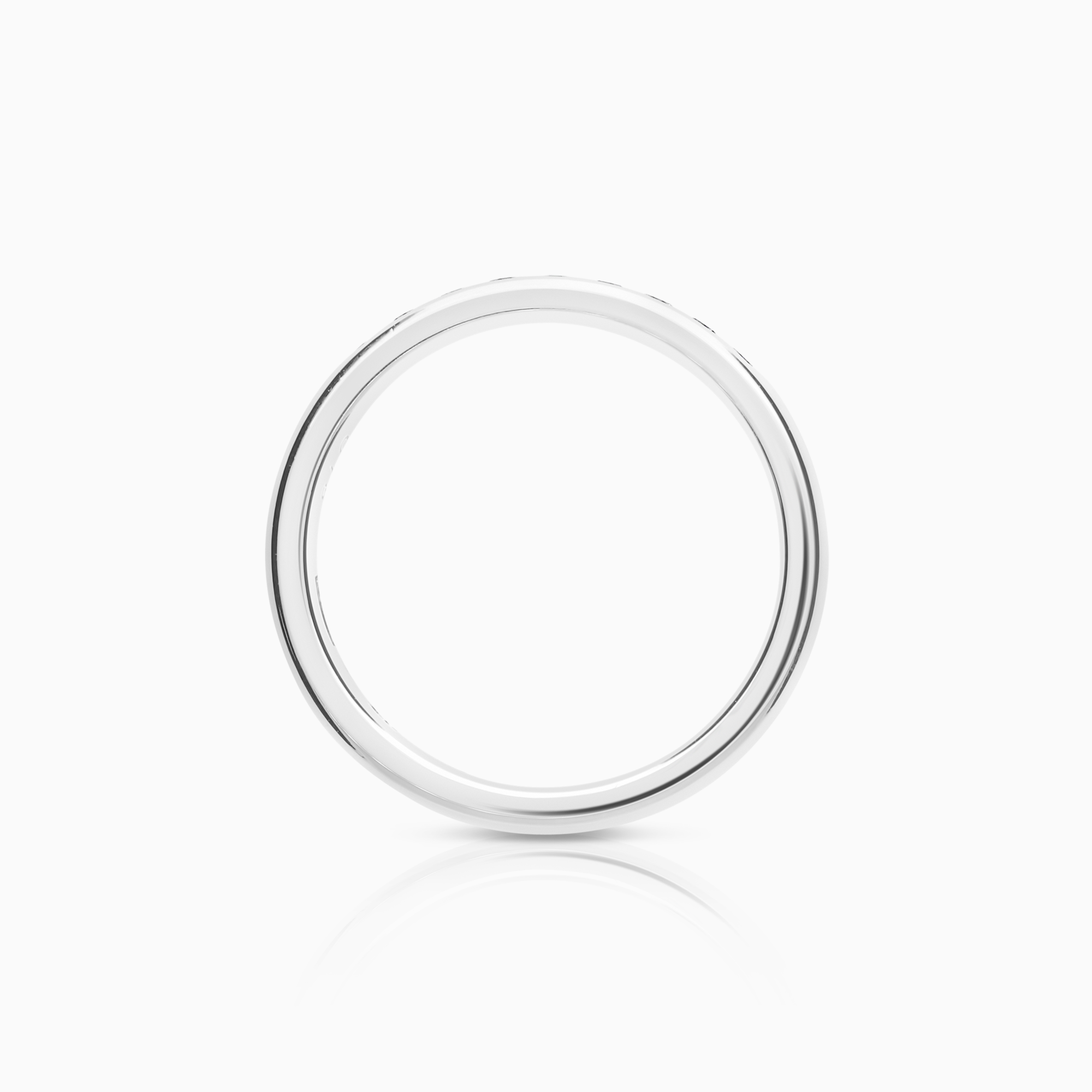 Alliansring 0,18ct 18K vitguld