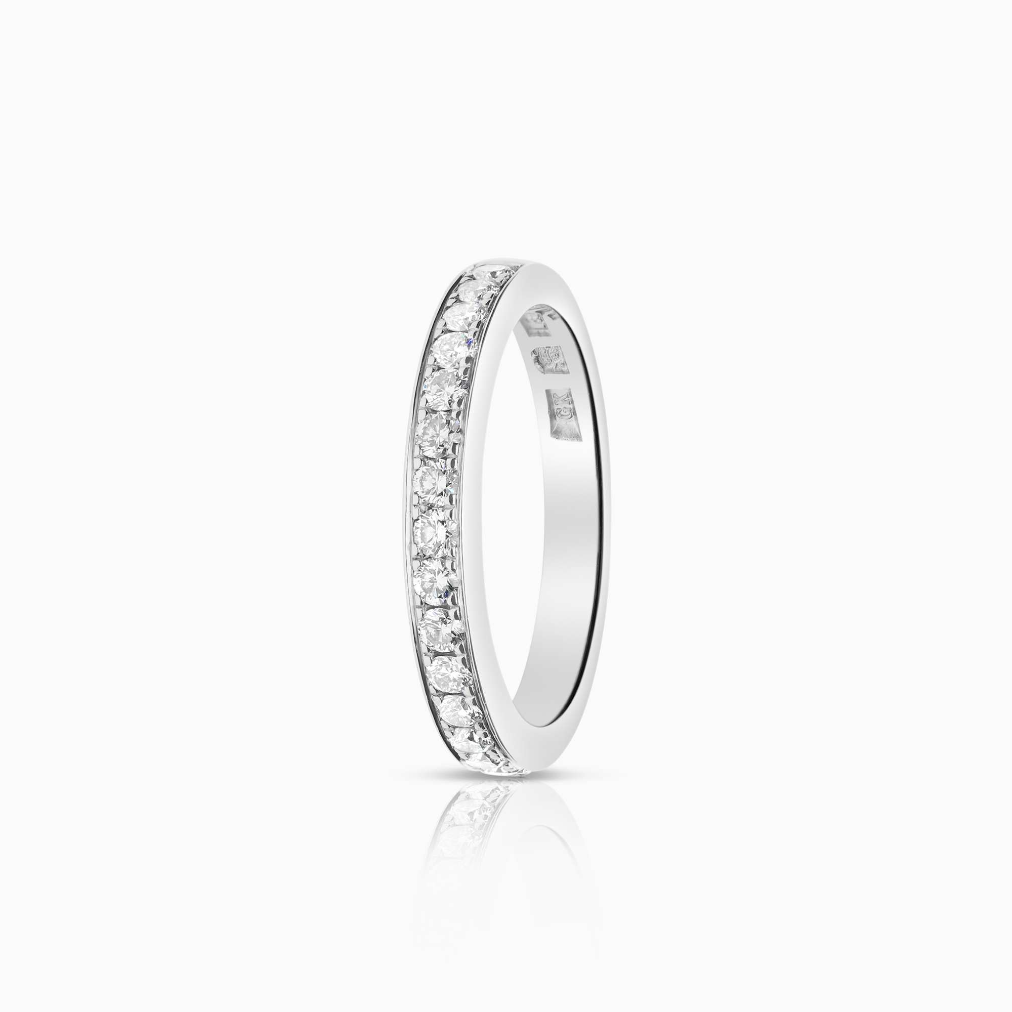 Eternity Ring 0.32ct 18K white gold