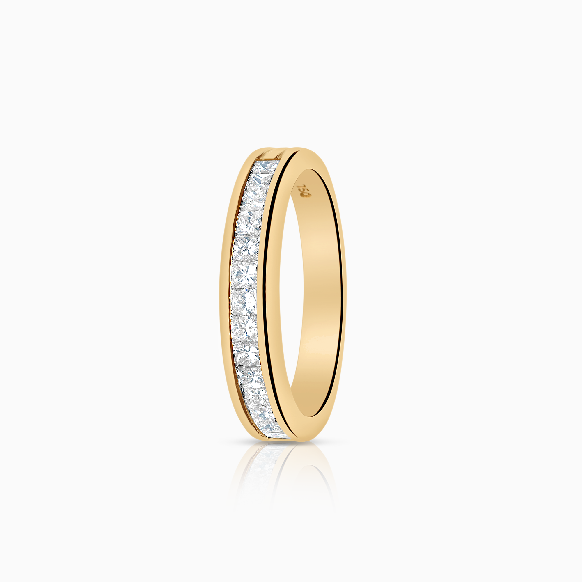 Alliansring 0,70ct 18K guld