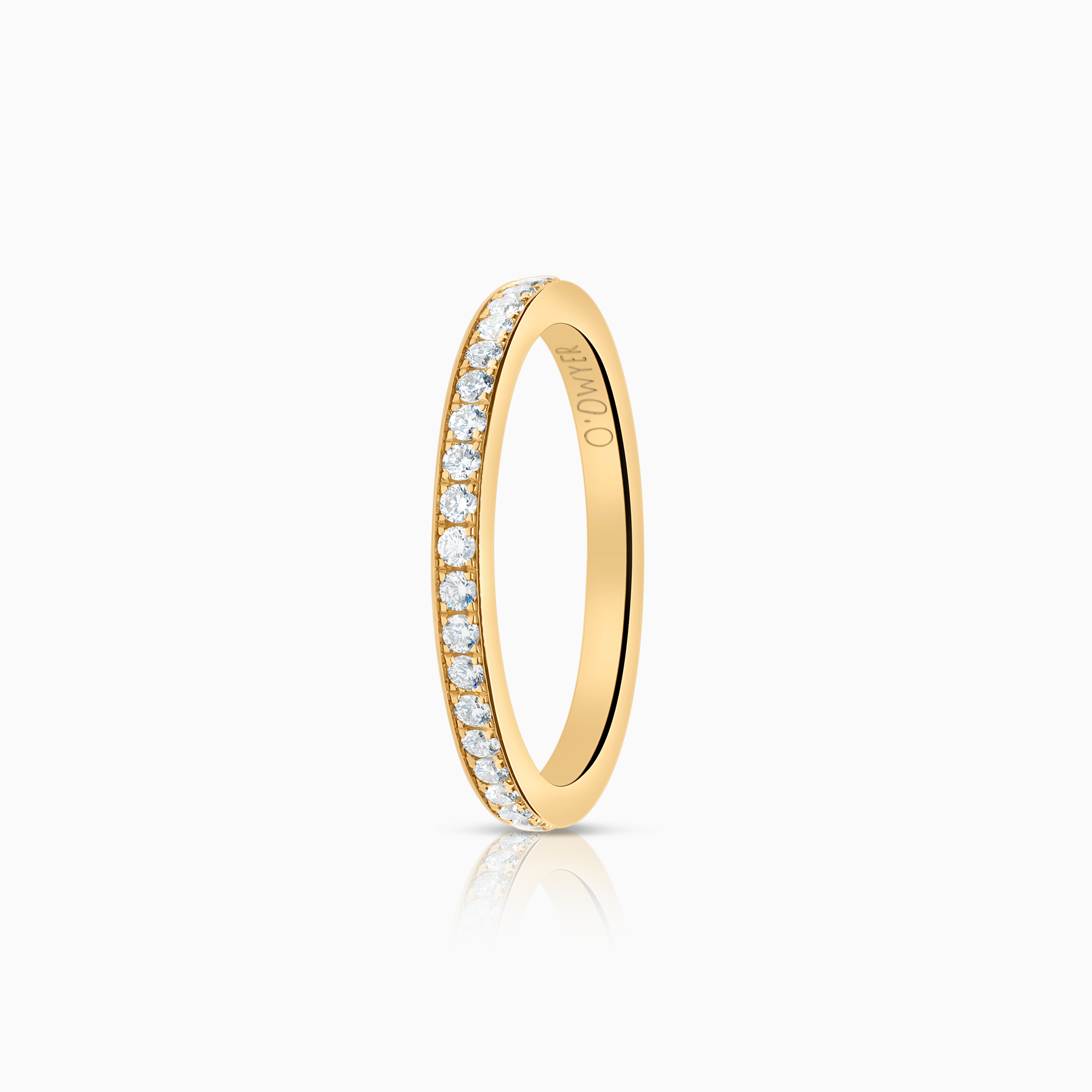 Full eternity 0.58ct 18K gold