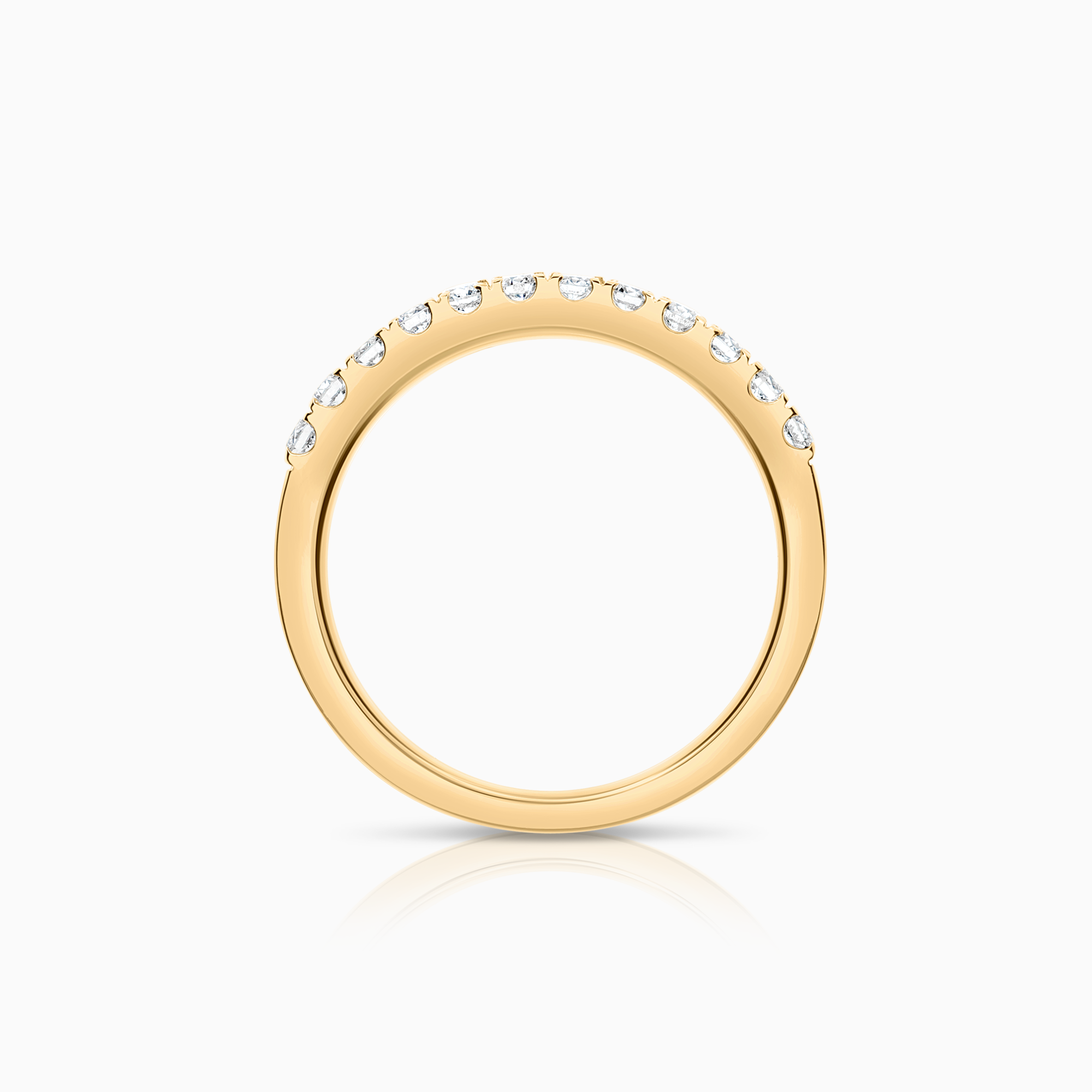 Alliansring 0,36ct 18K guld