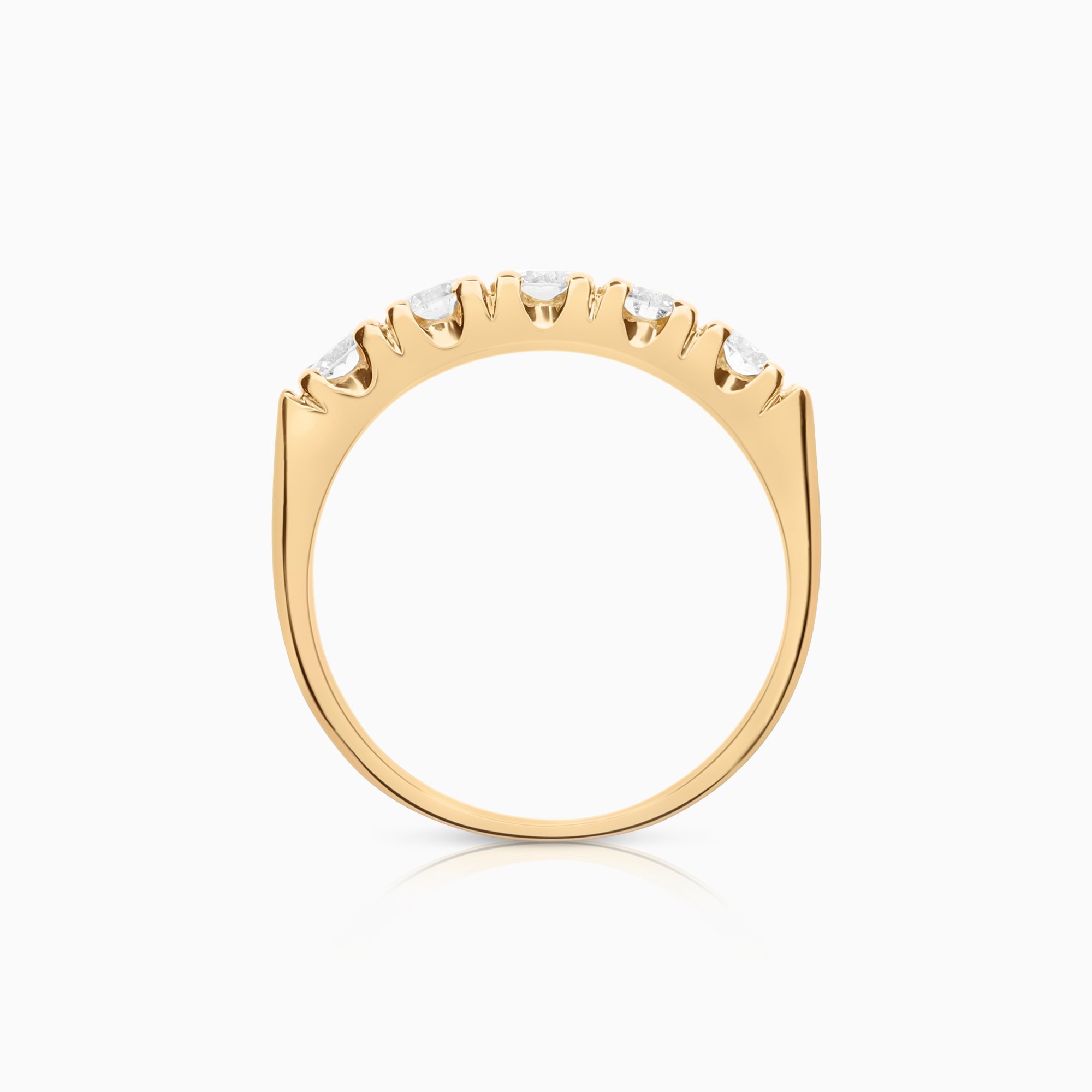 Alliansring 0,60ct 18K guld