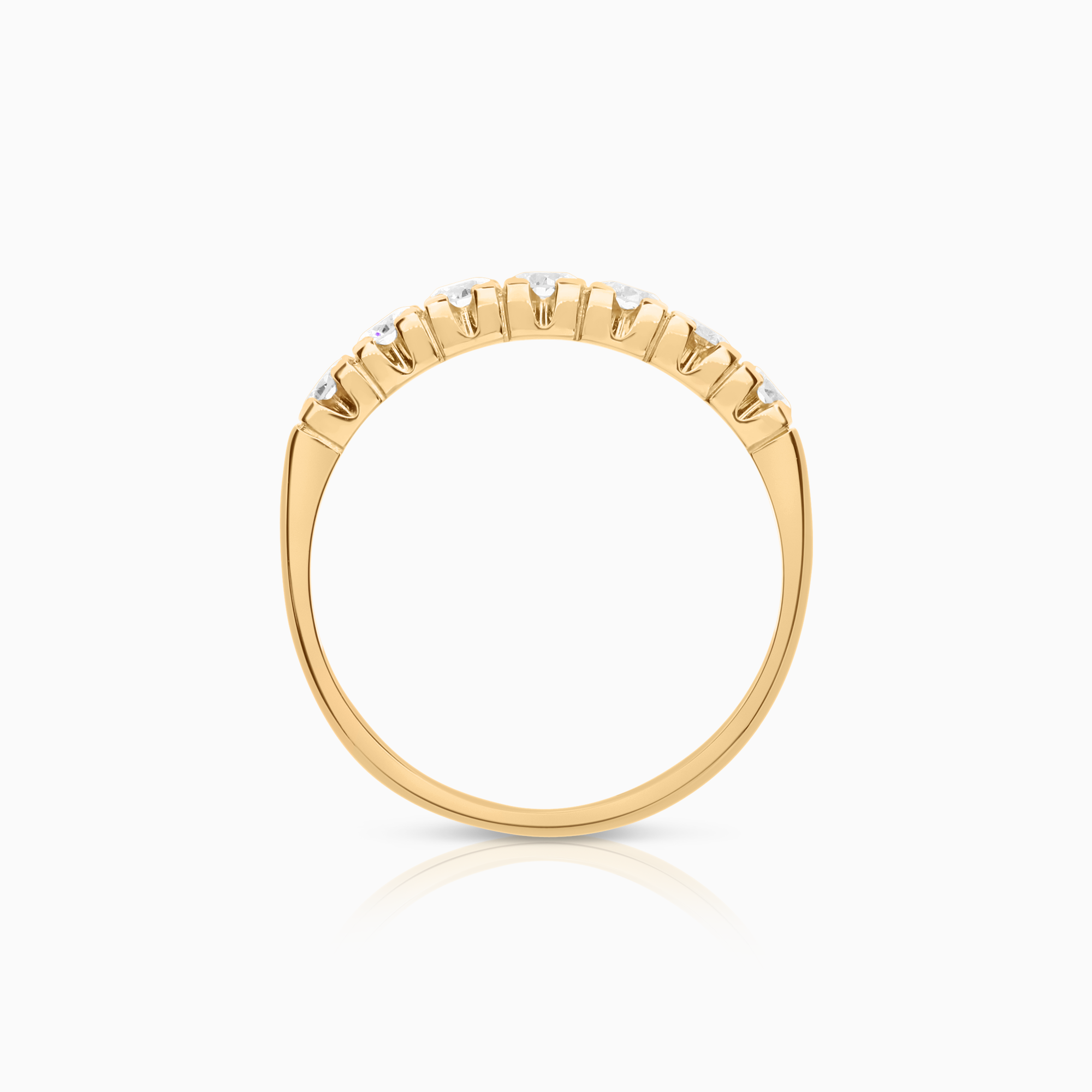 Alliansring 0,46ct 18K guld