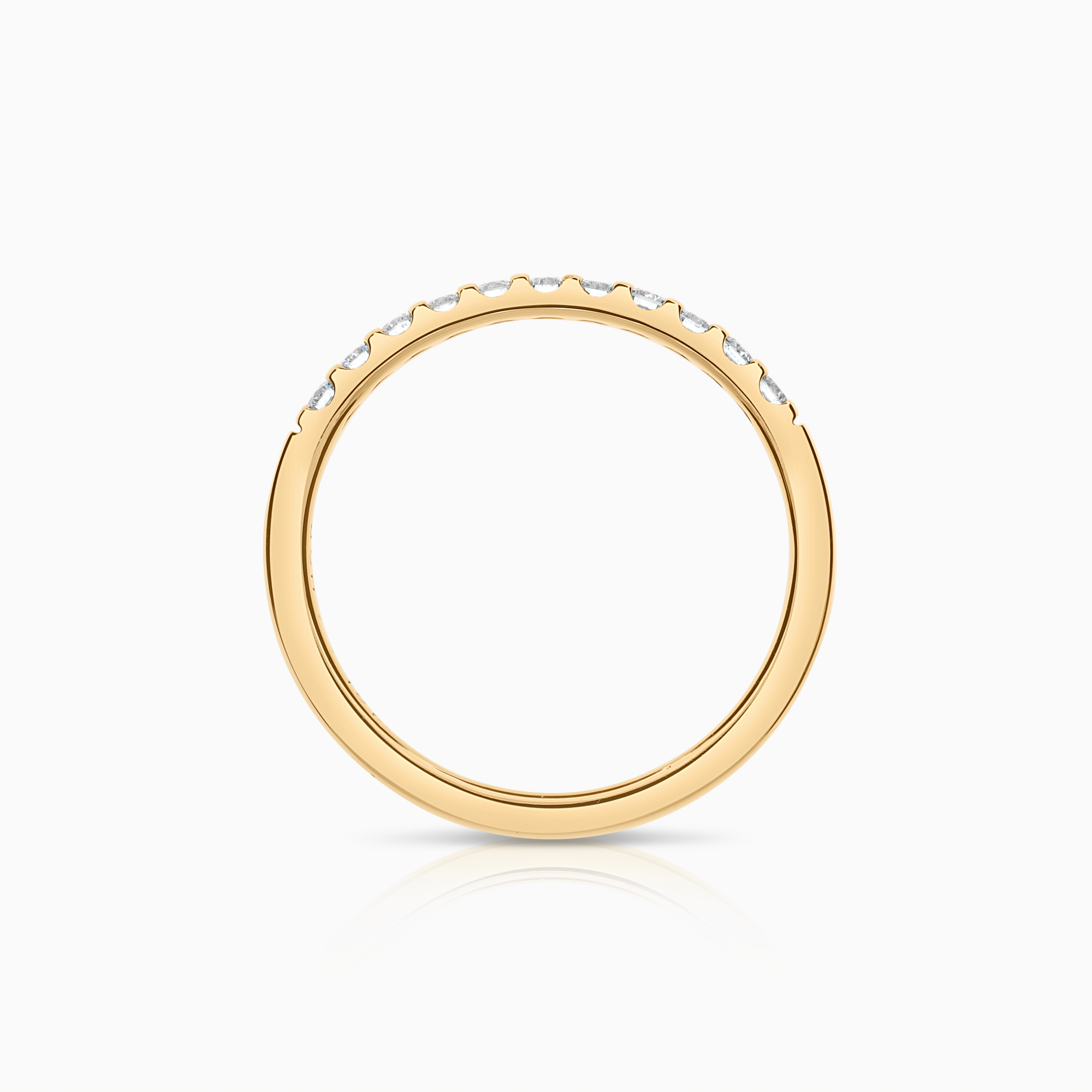 Alliansring 0,33ct 18K guld