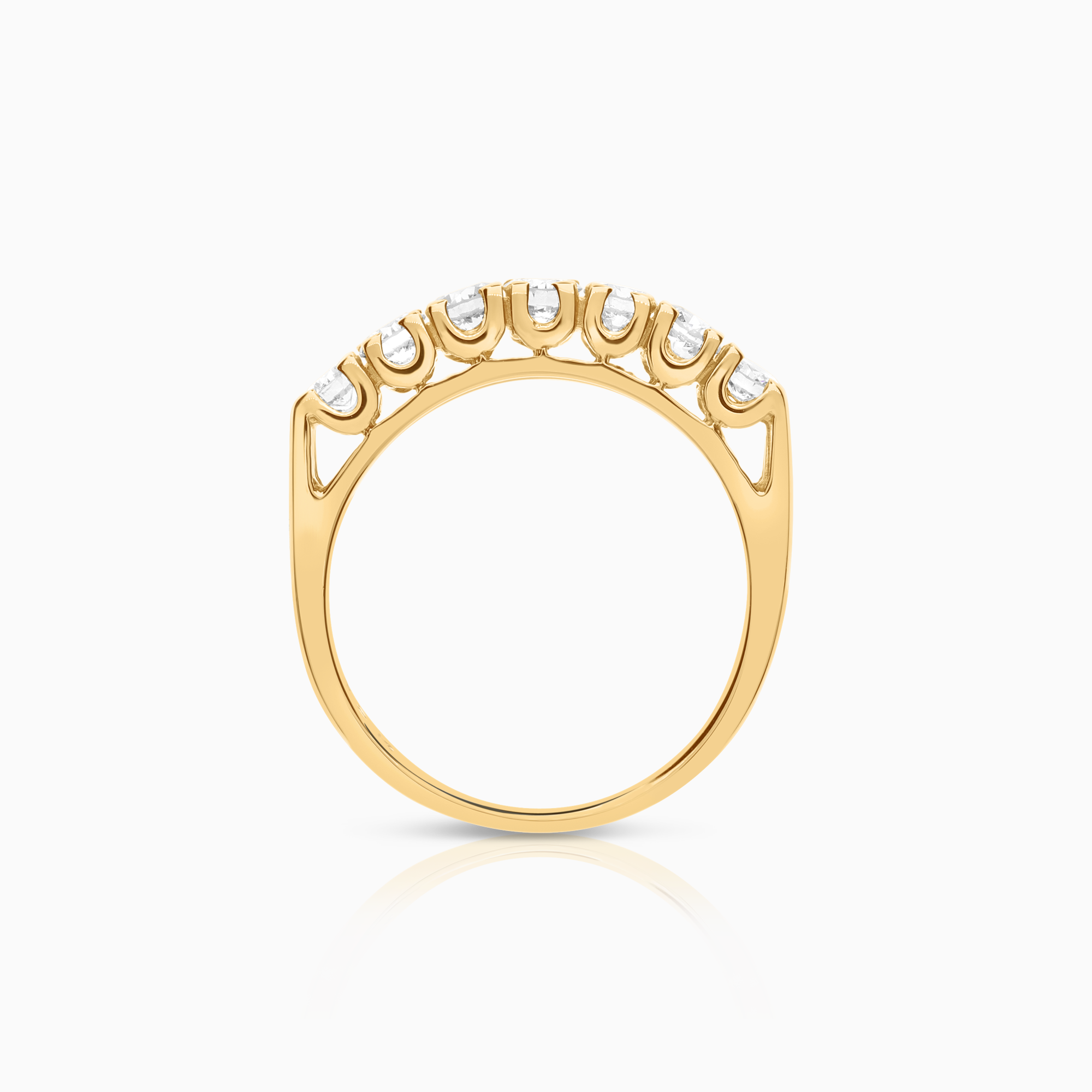Alliansring 0,77ct 18K guld