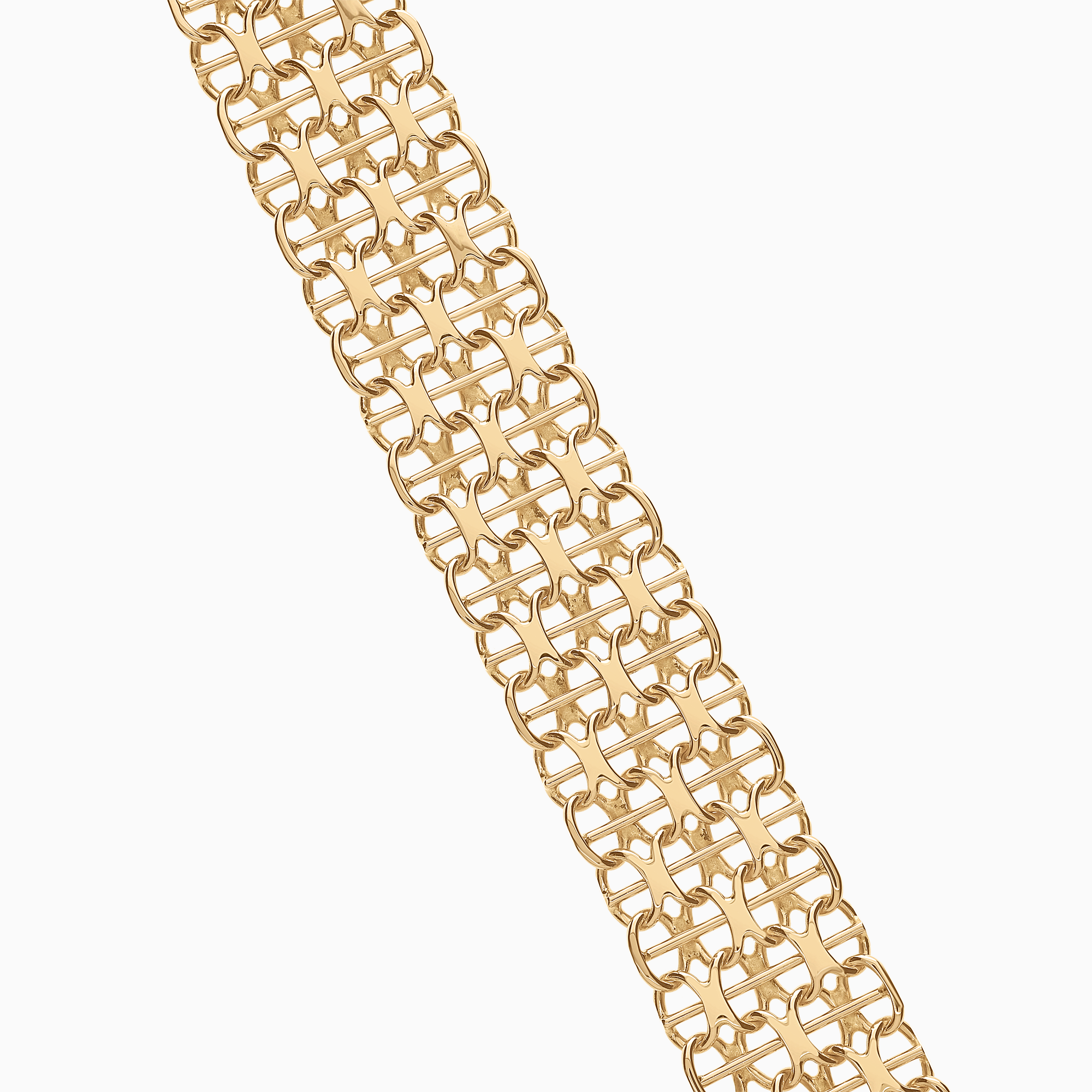 X-link bracelet 29.41g 18K gold