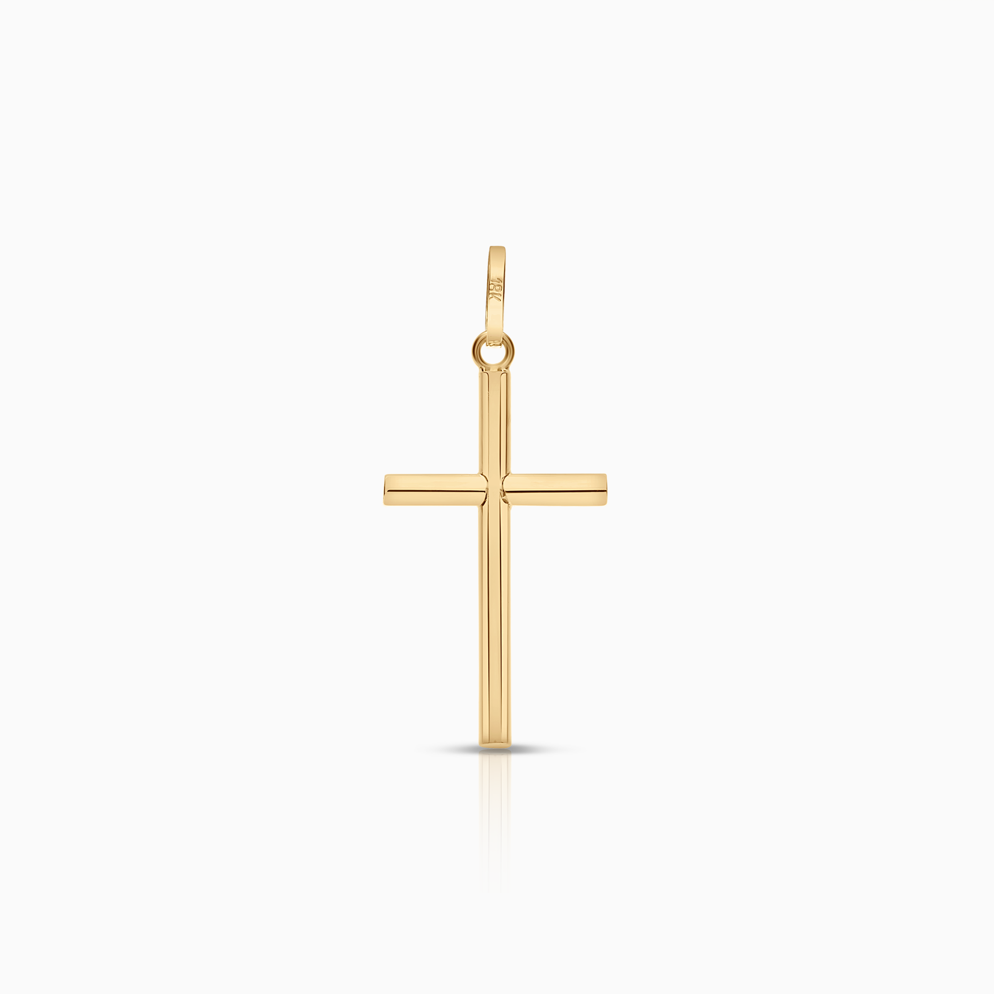 Cross pendant 0.41g 18K gold