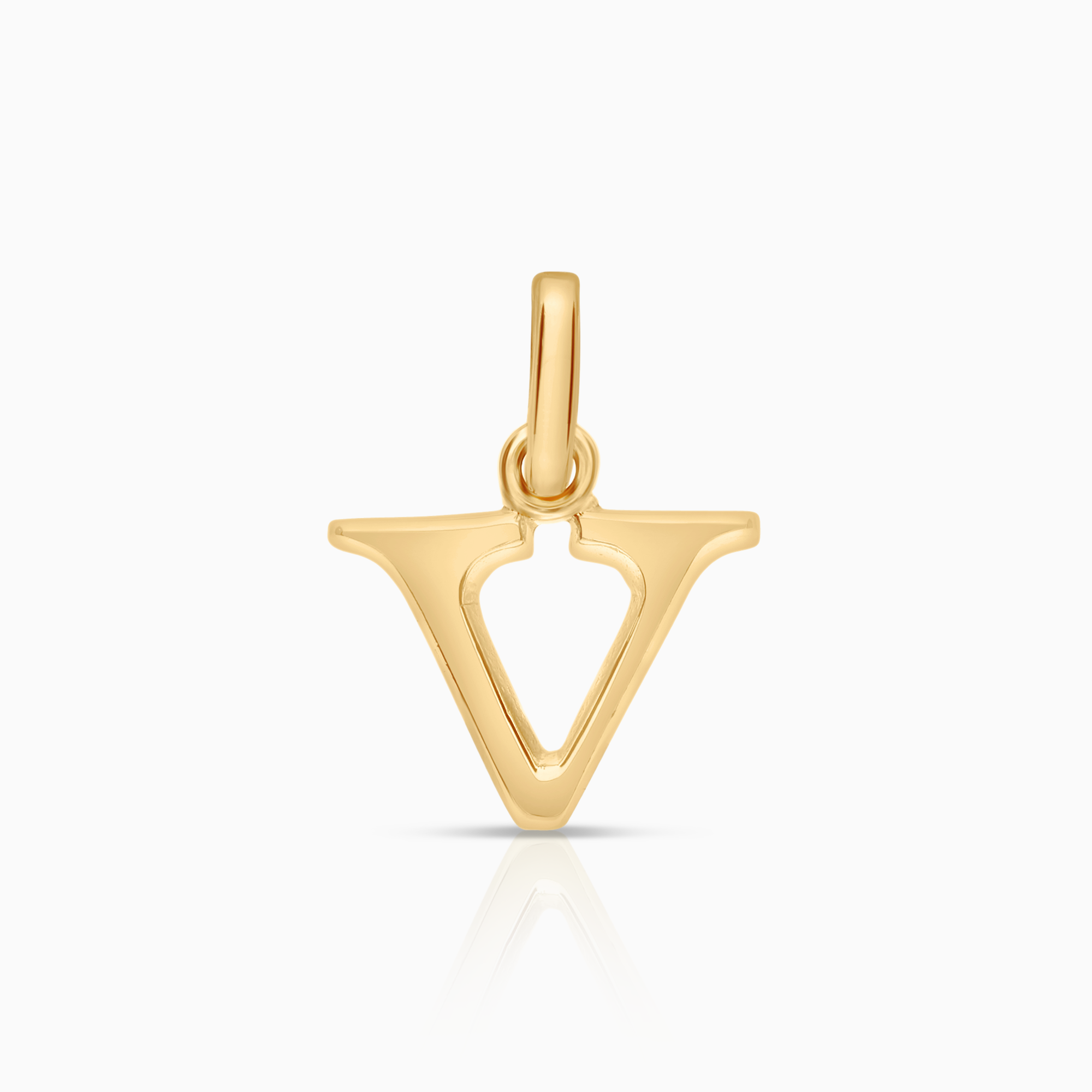 Hängsmycke bokstav 0,67g 18K guld