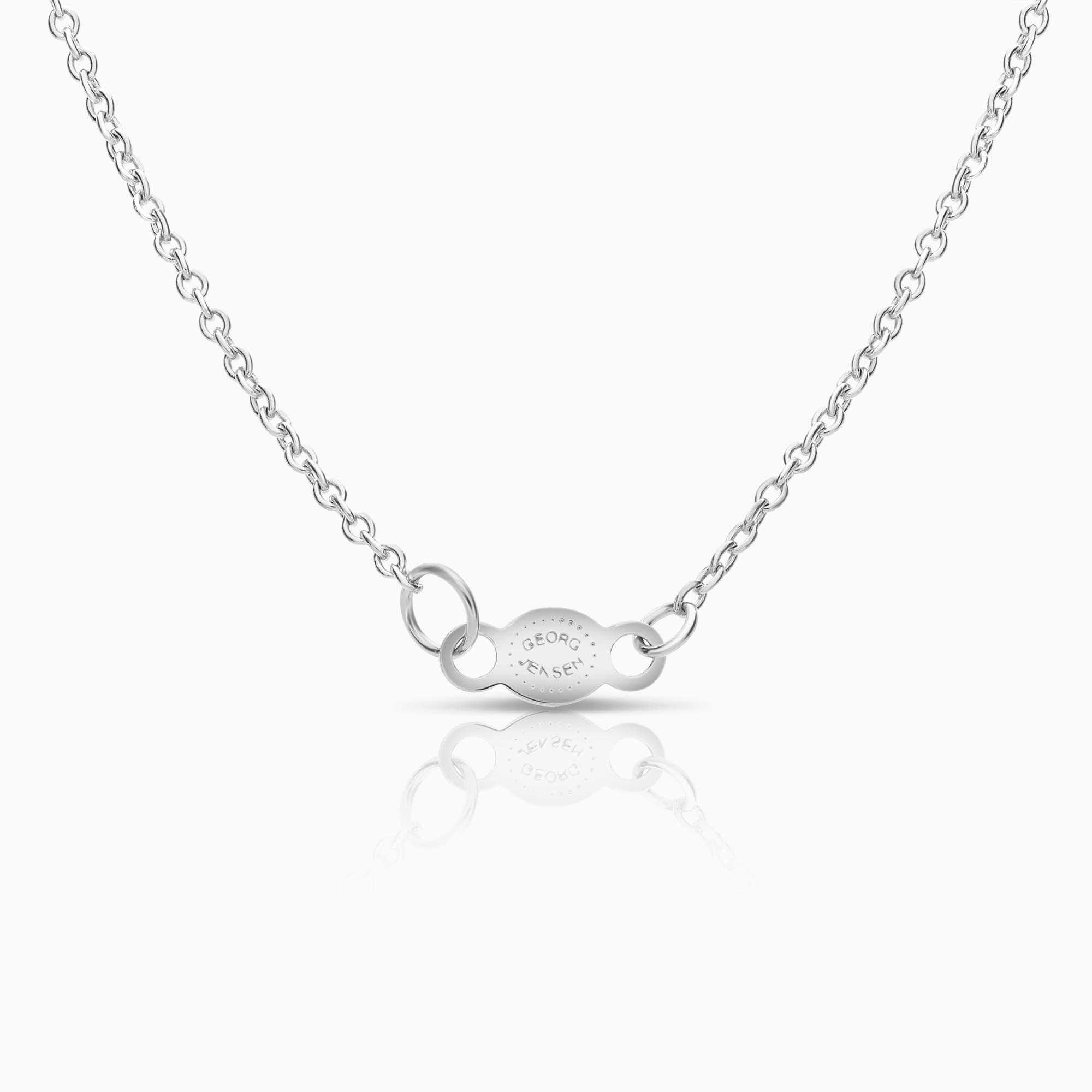 Georg Jensen cable chain 2.30g 18K white gold