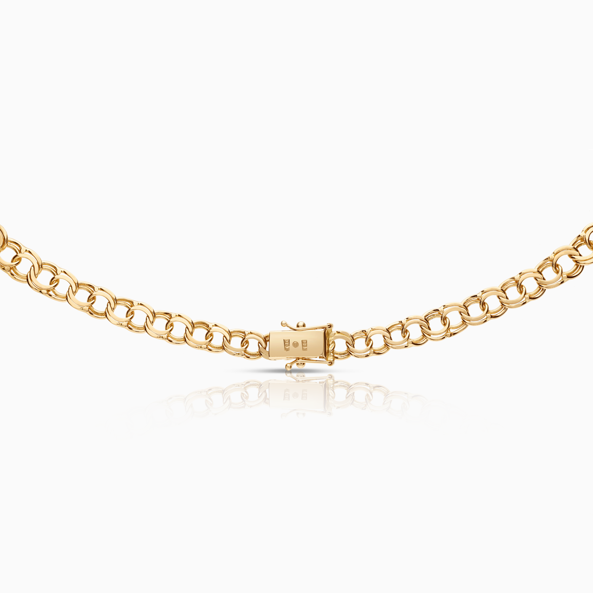 Bismarck necklace 49.17g 18K gold
