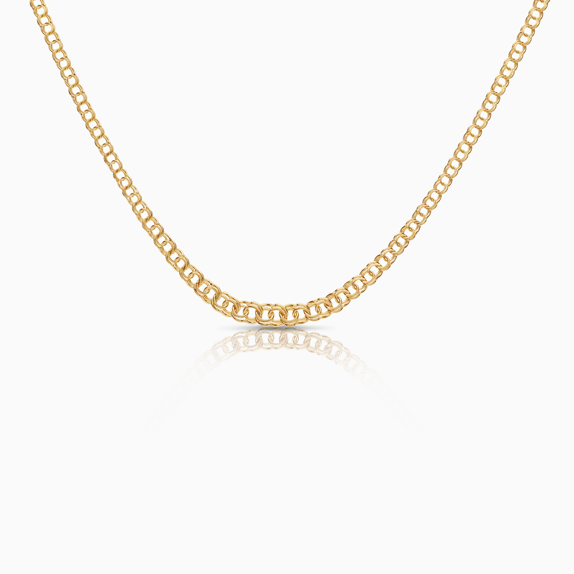 Bismarck necklace 15.23g 18K gold