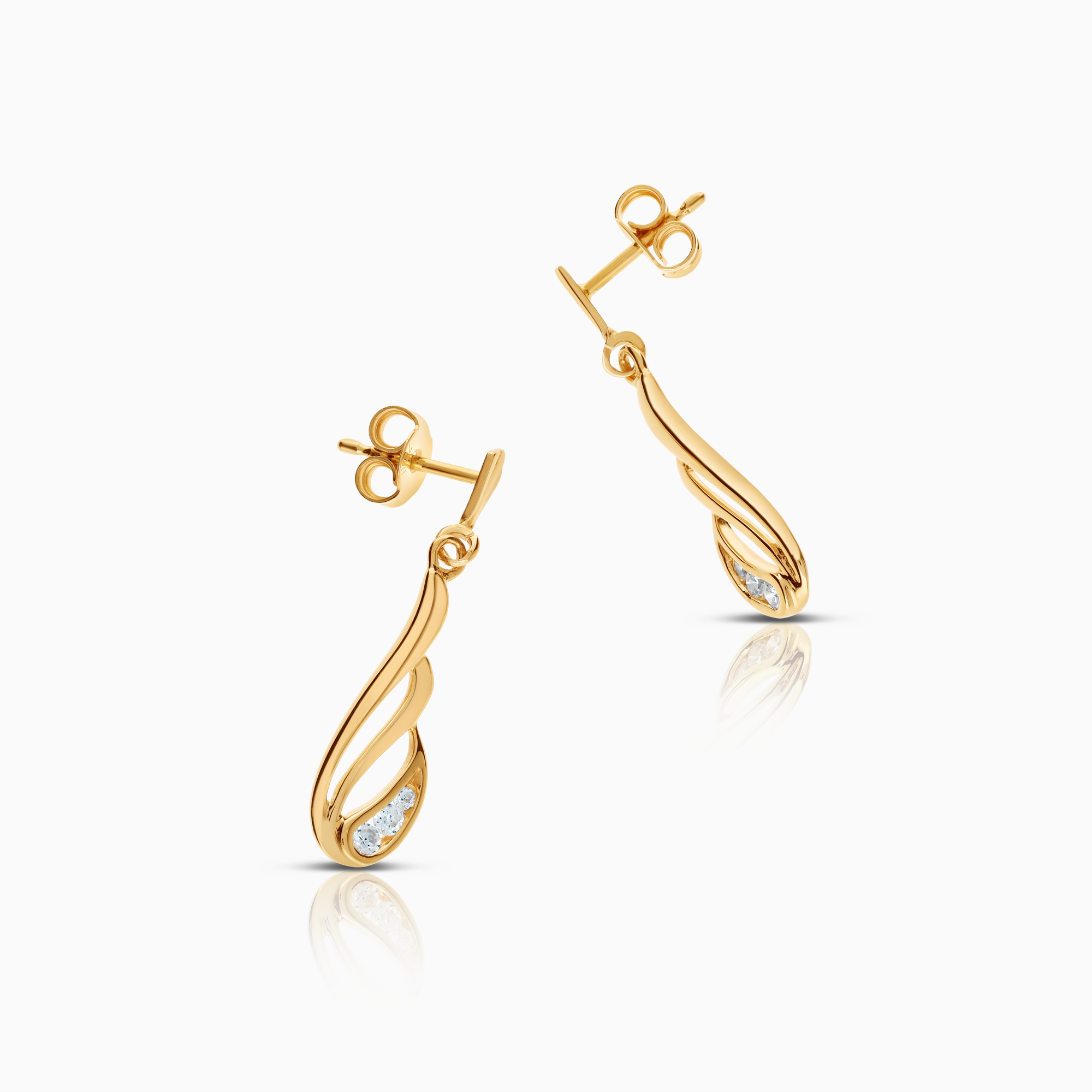 Gold earrings 2.50g 18K gold