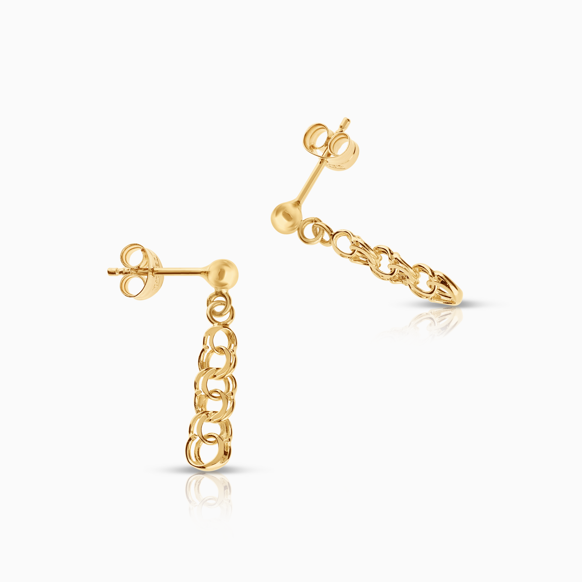 Bismarck earrings 1.15g 18K gold
