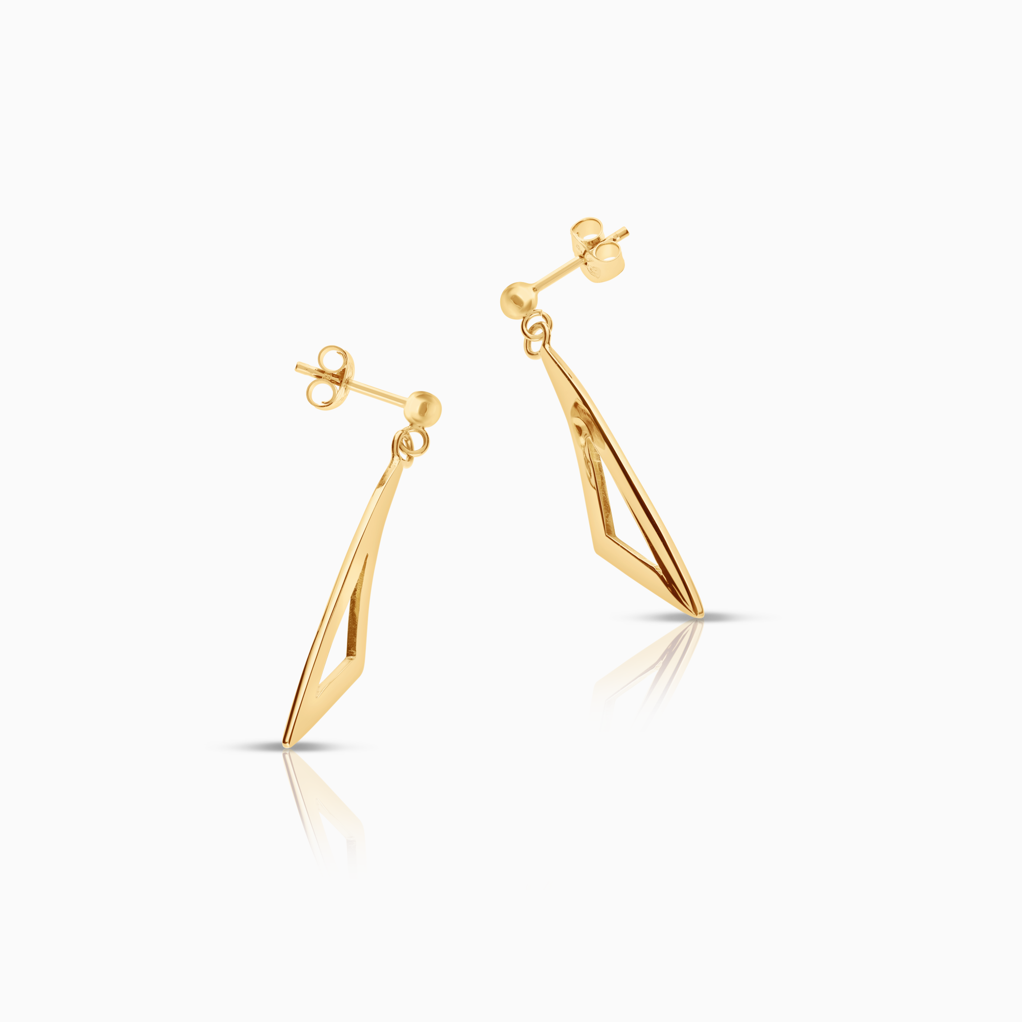 Guldörhängen 3,34g 18K guld