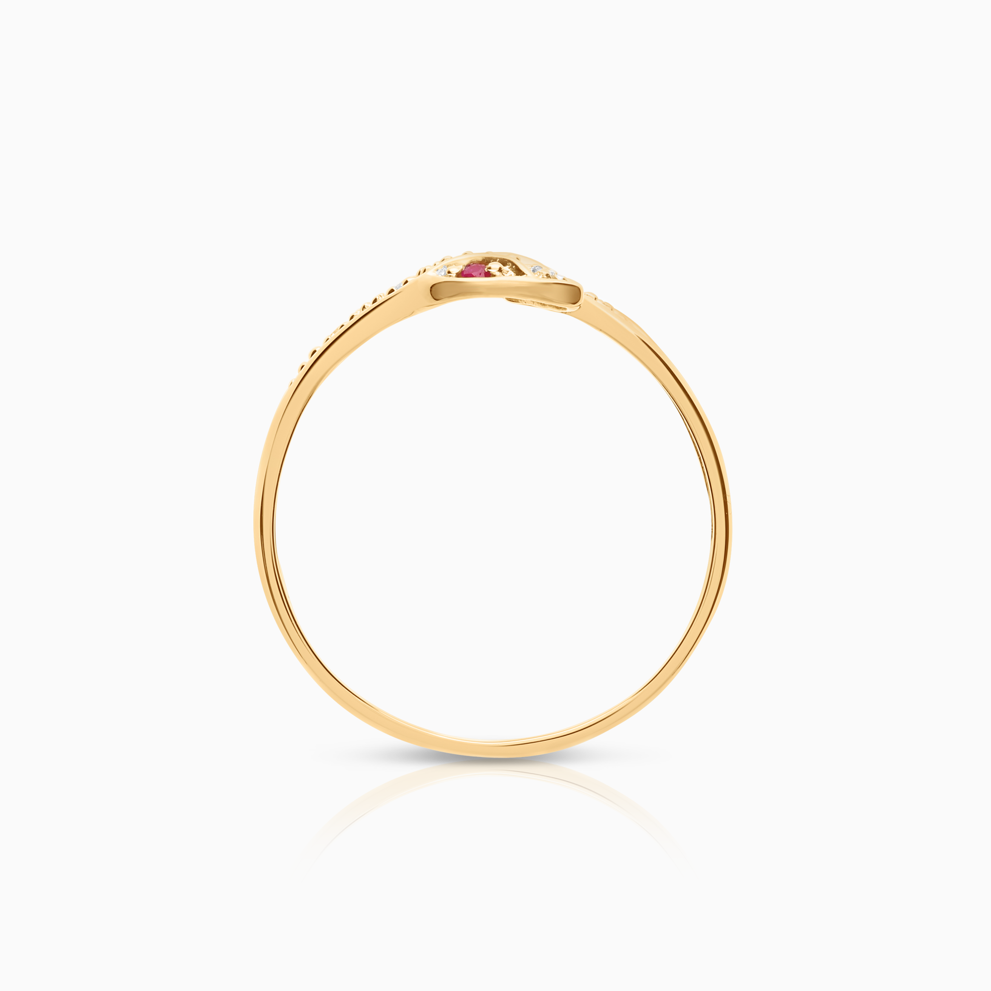 Diamond ring 1.78g 18K gold