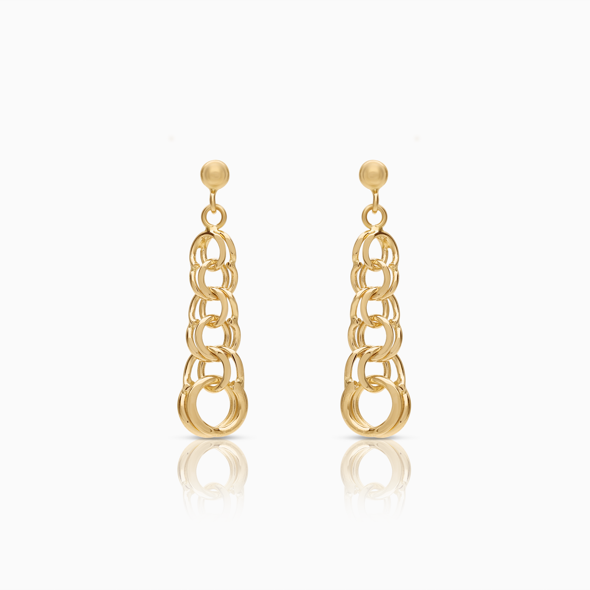 Bismarck earrings 2.70g 18K gold