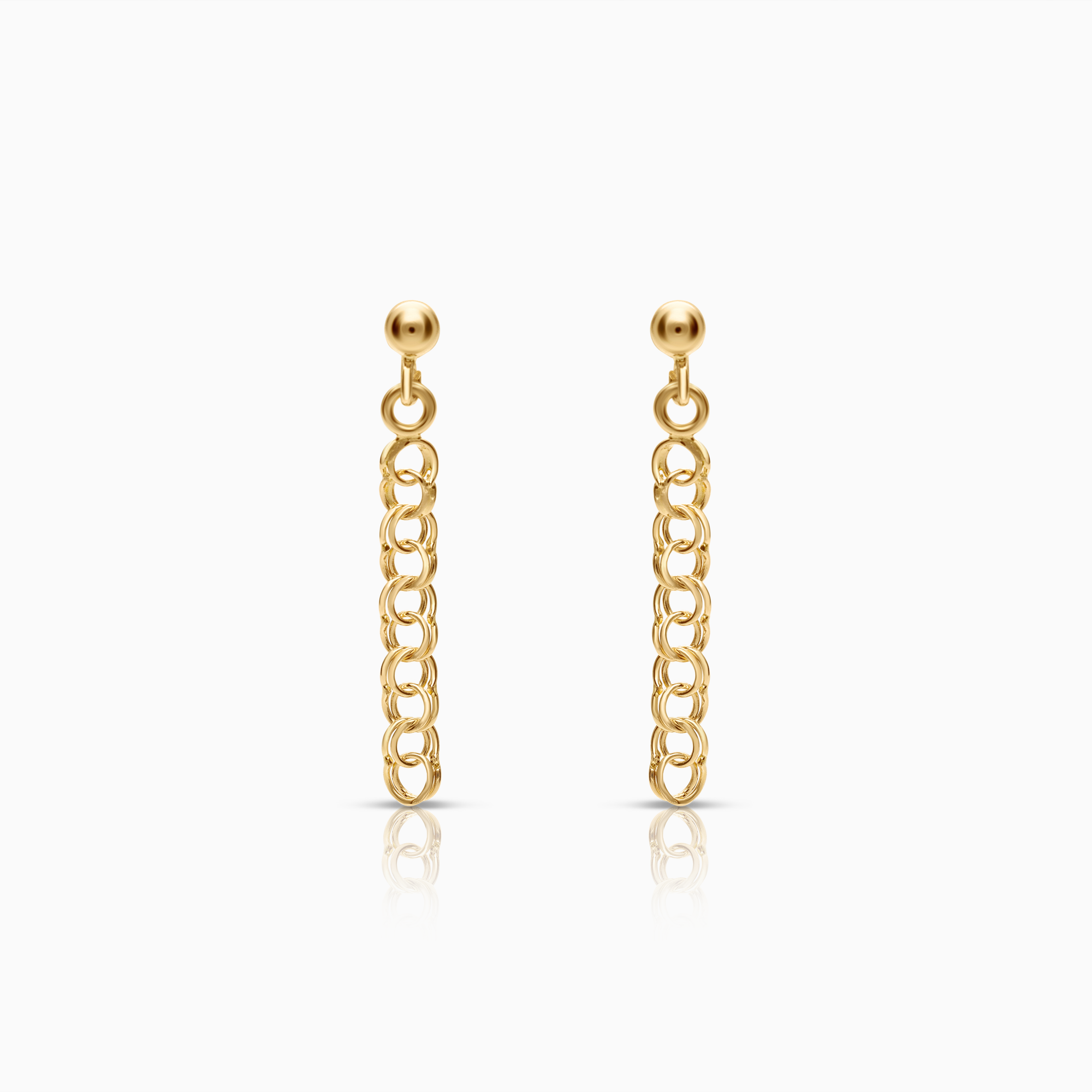 Bismarck earrings 1.13g 18K gold