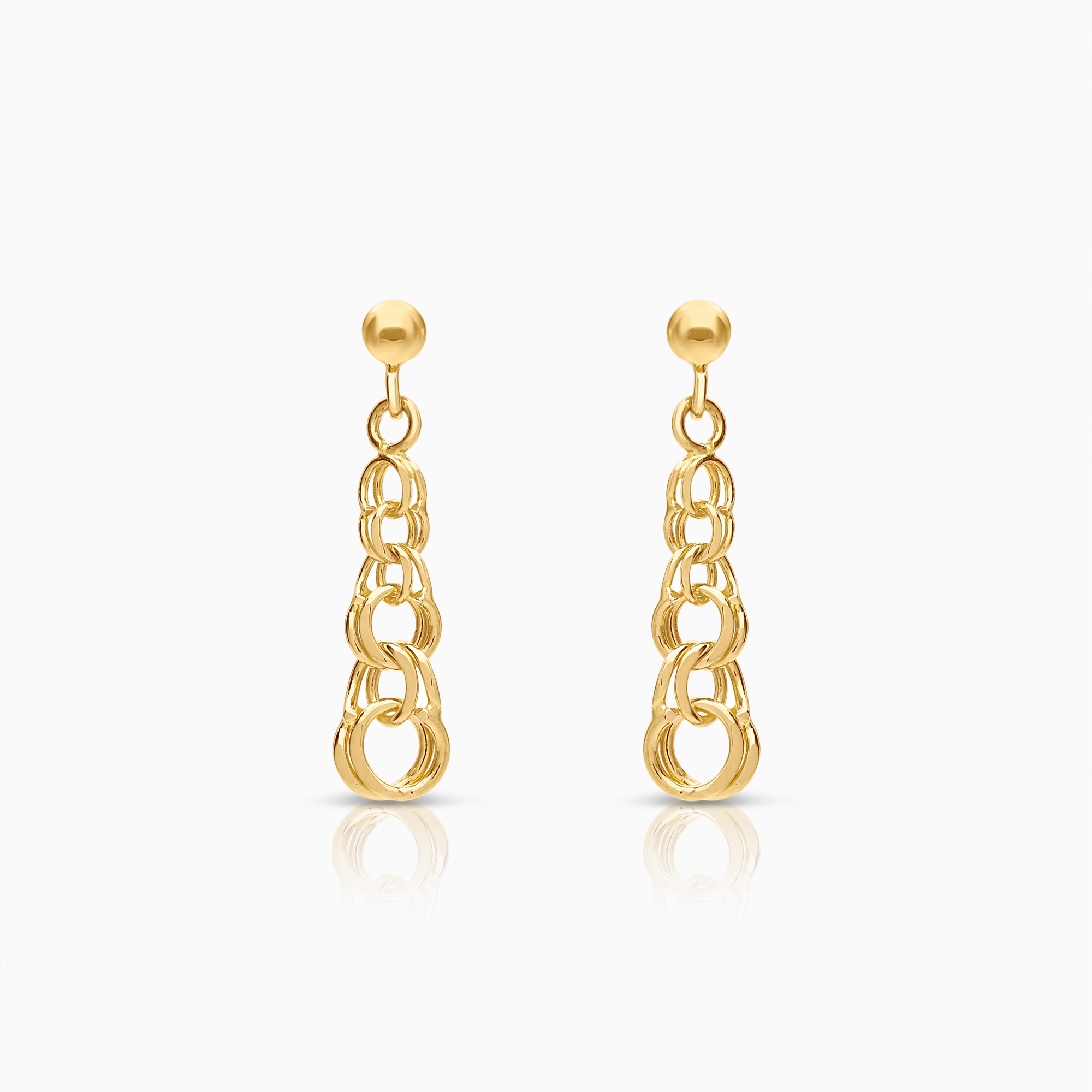 Bismarck earrings 1.46g 18K gold