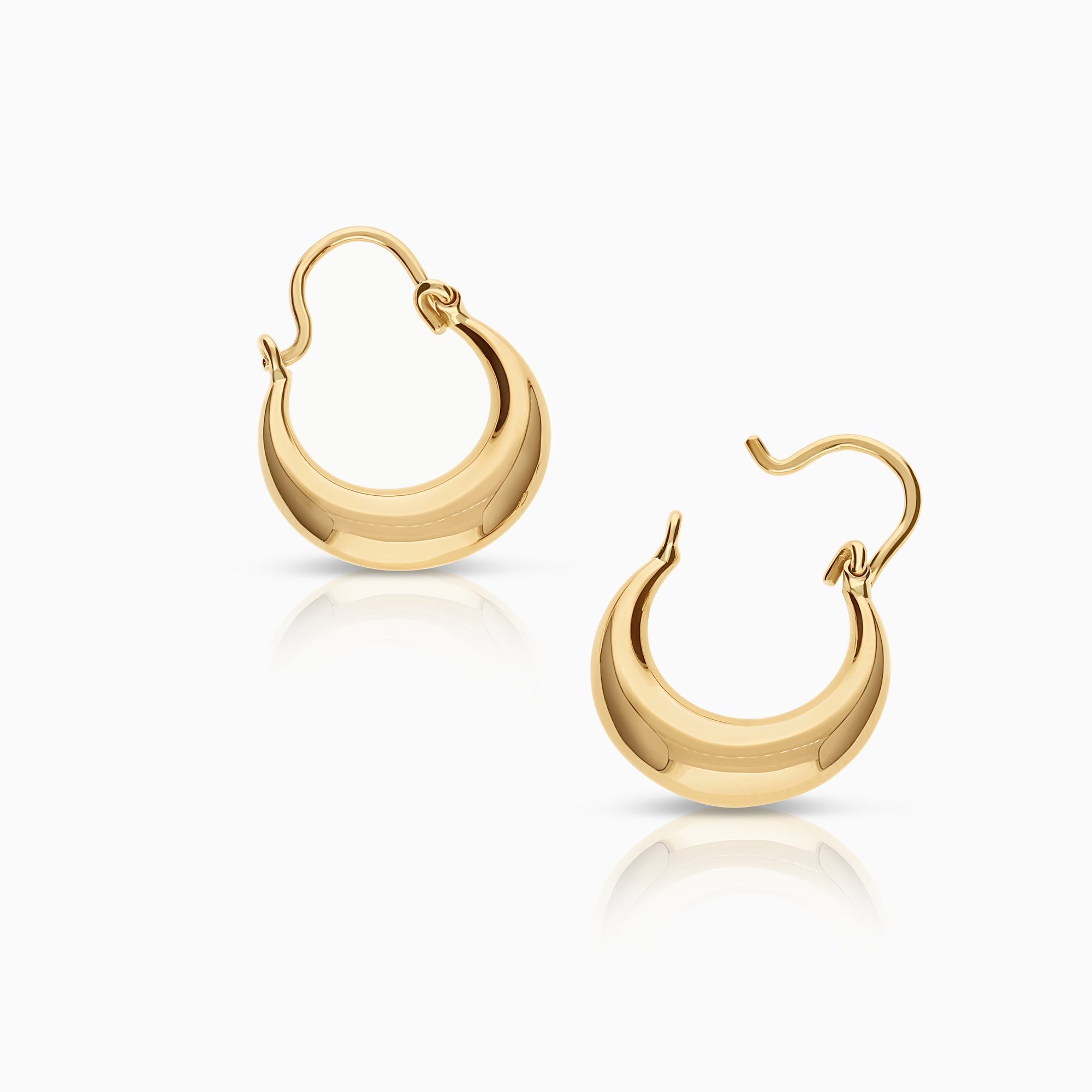 Creol örhängen 1,46g 18K guld