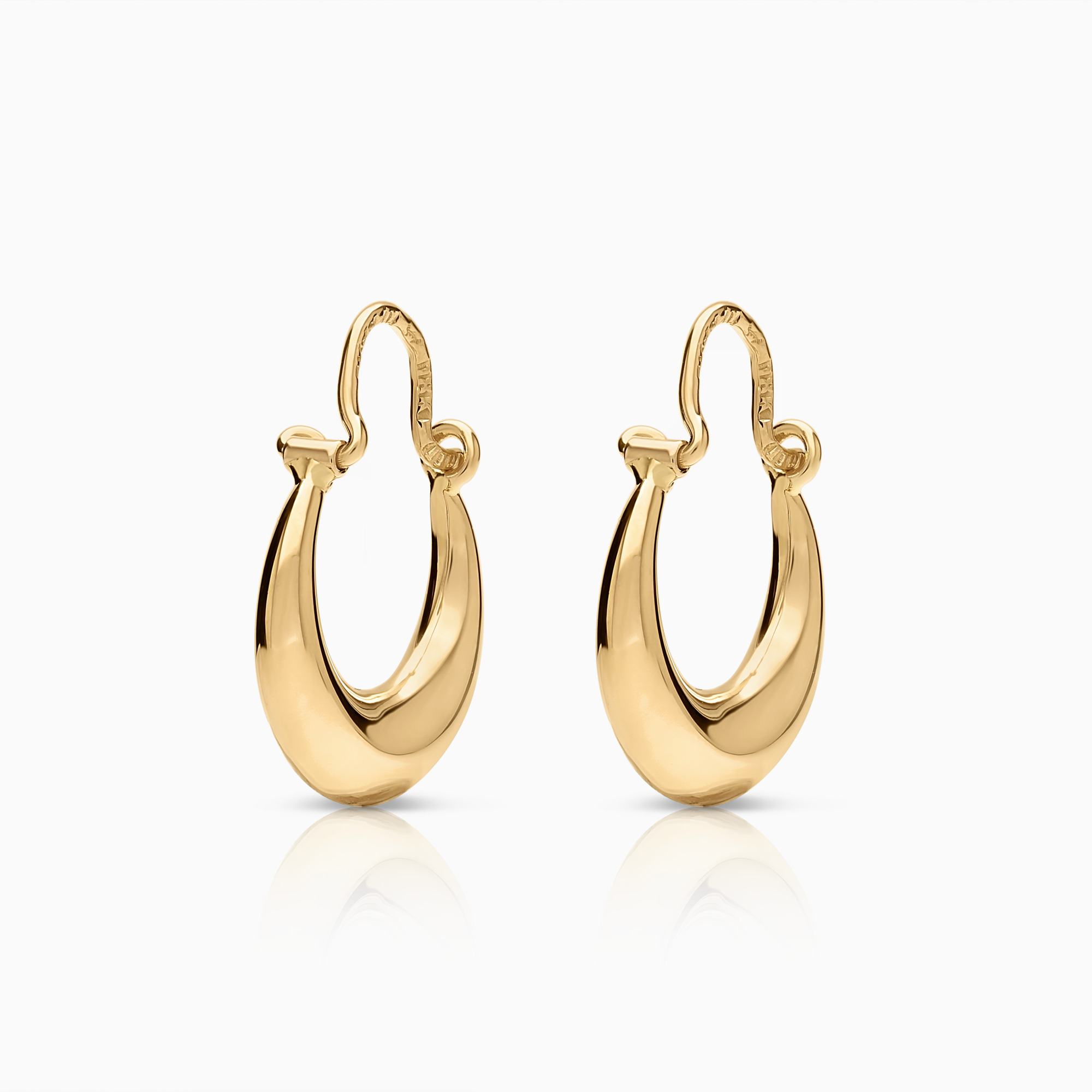 Creol örhängen 1,46g 18K guld