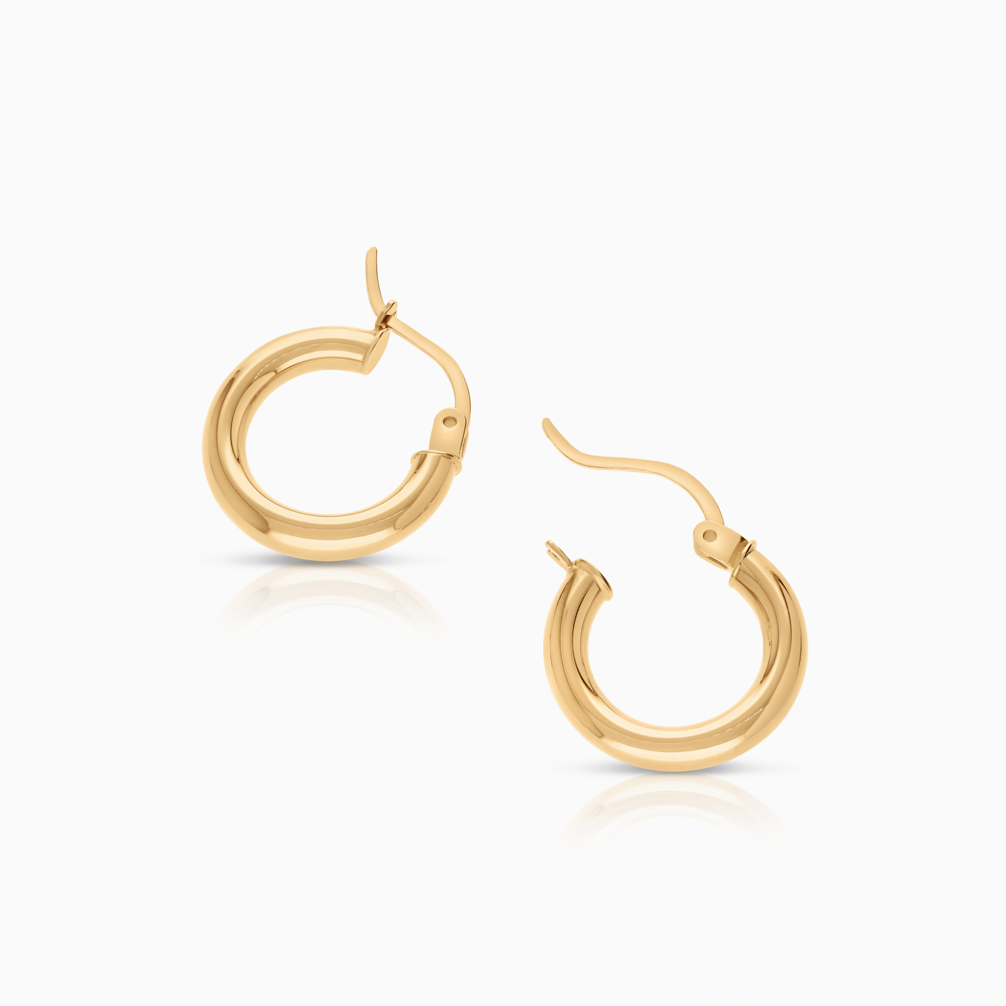 Hoop earrings 1.56g 18K gold