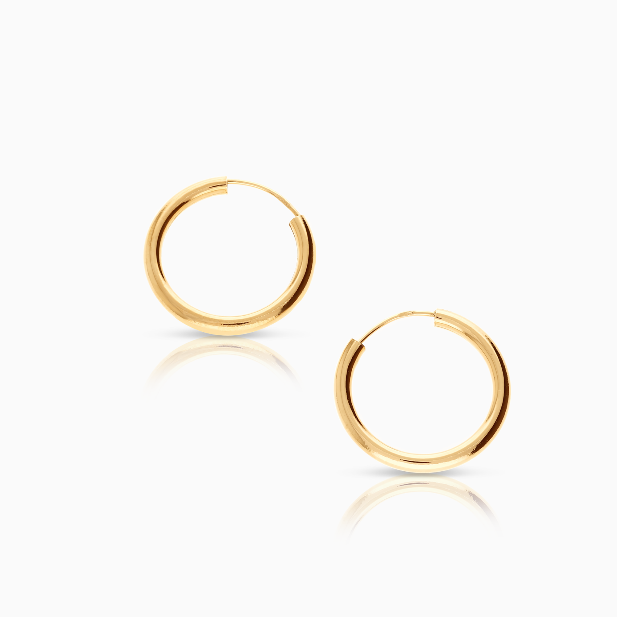 Creol örhängen 1,03g 18K guld