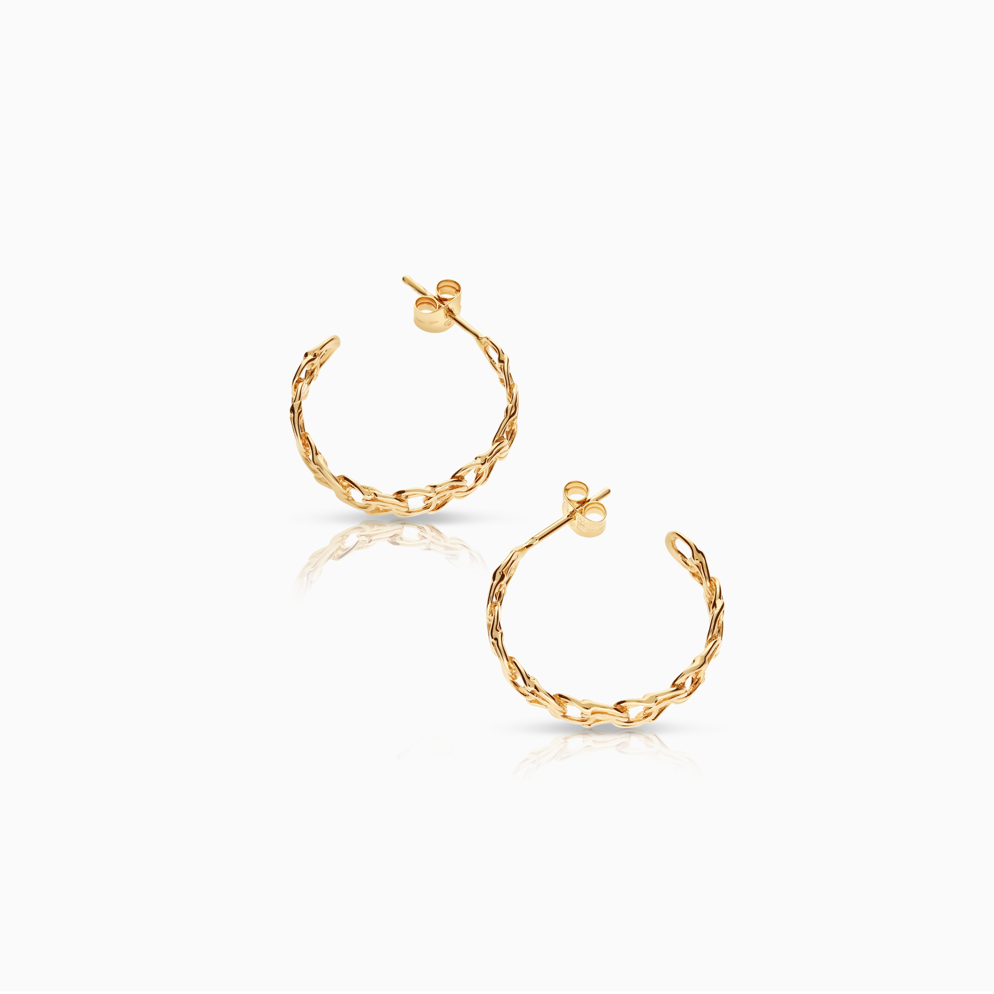 Bismarck earrings 3.28g 18K gold