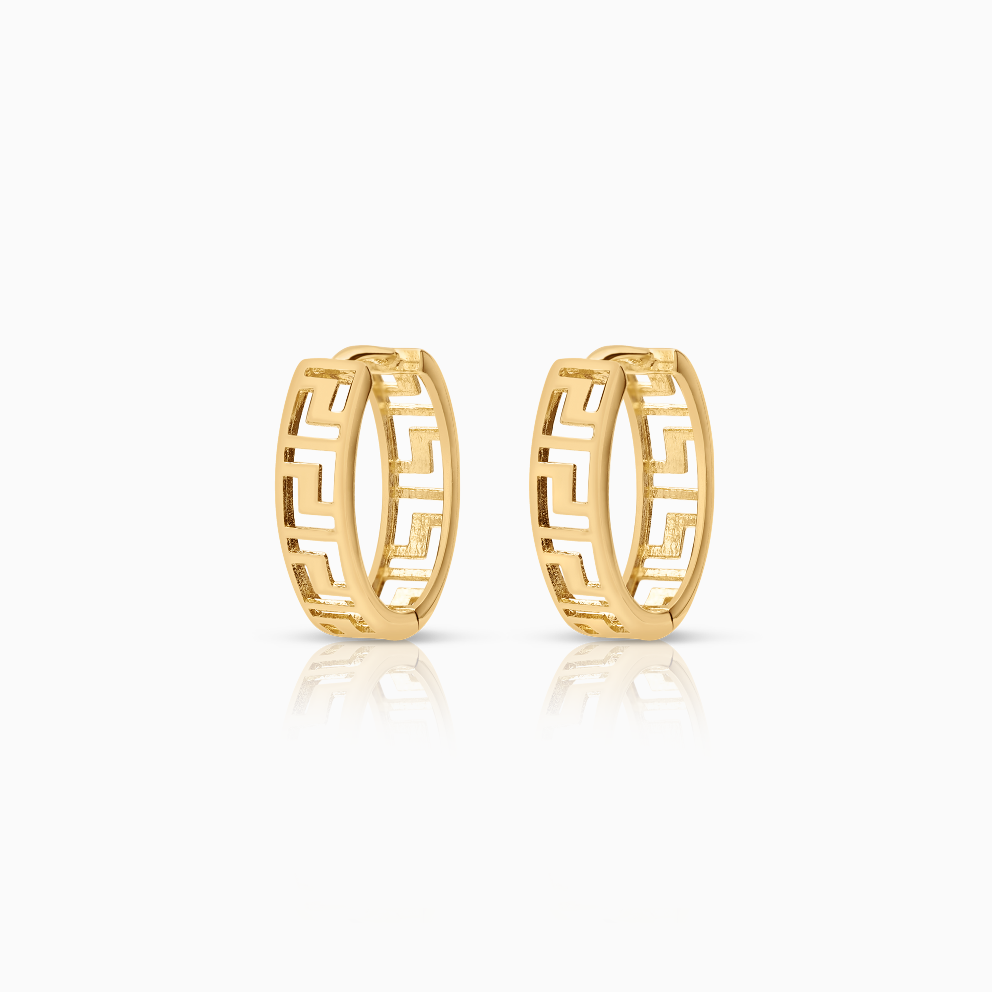 Hoop earrings 1.78g 18K gold